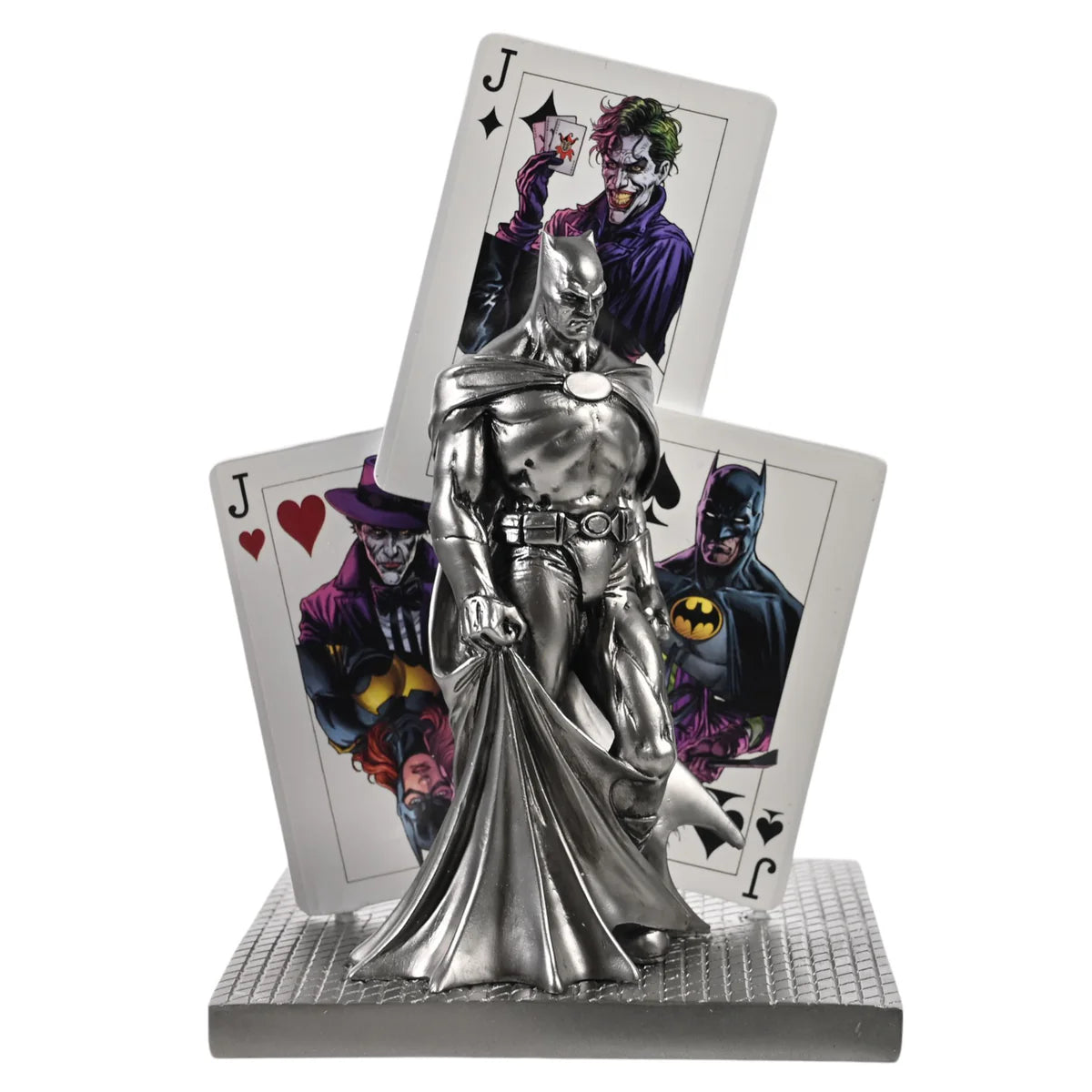 DC Comics Batman and The Joker Stack of Cards Figurine