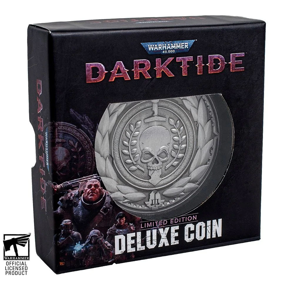 Warhammer 40,000 Darktide Deluxe Collectible Coin