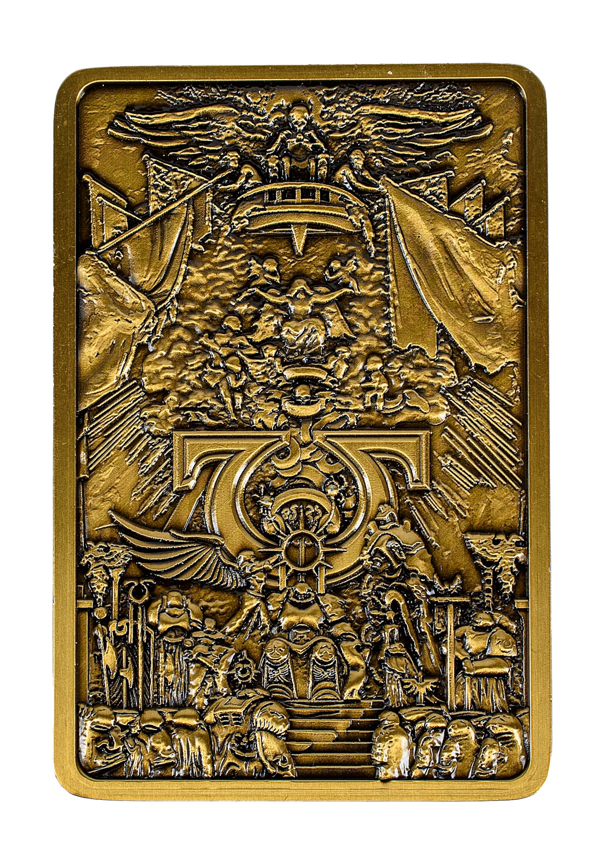Warhammer 40K Imperium Coronation of Roboute Guilliman Collectible Ingot