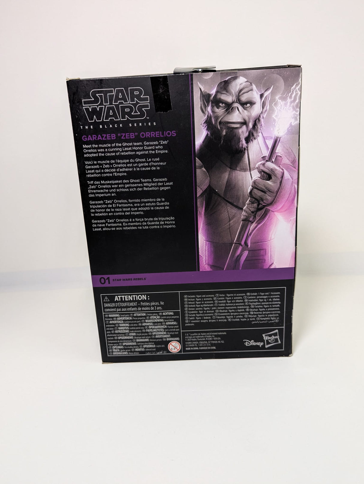 Star Wars The Black Series Garazeb “Zeb” Orrelios Action Figure