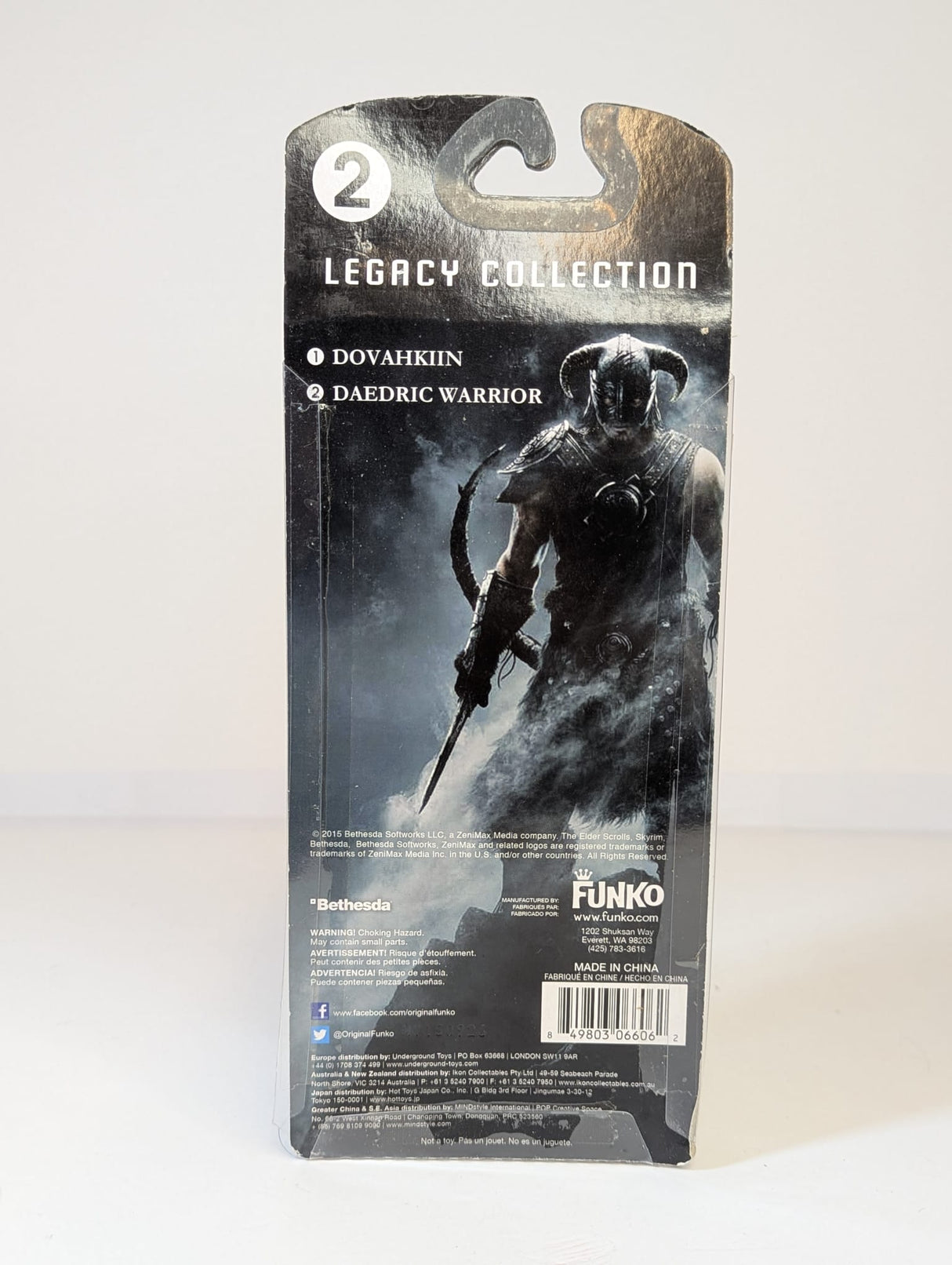The Elder Scrolls V Skyrim Daedric Warrior Funko Legacy Collection Action Figure