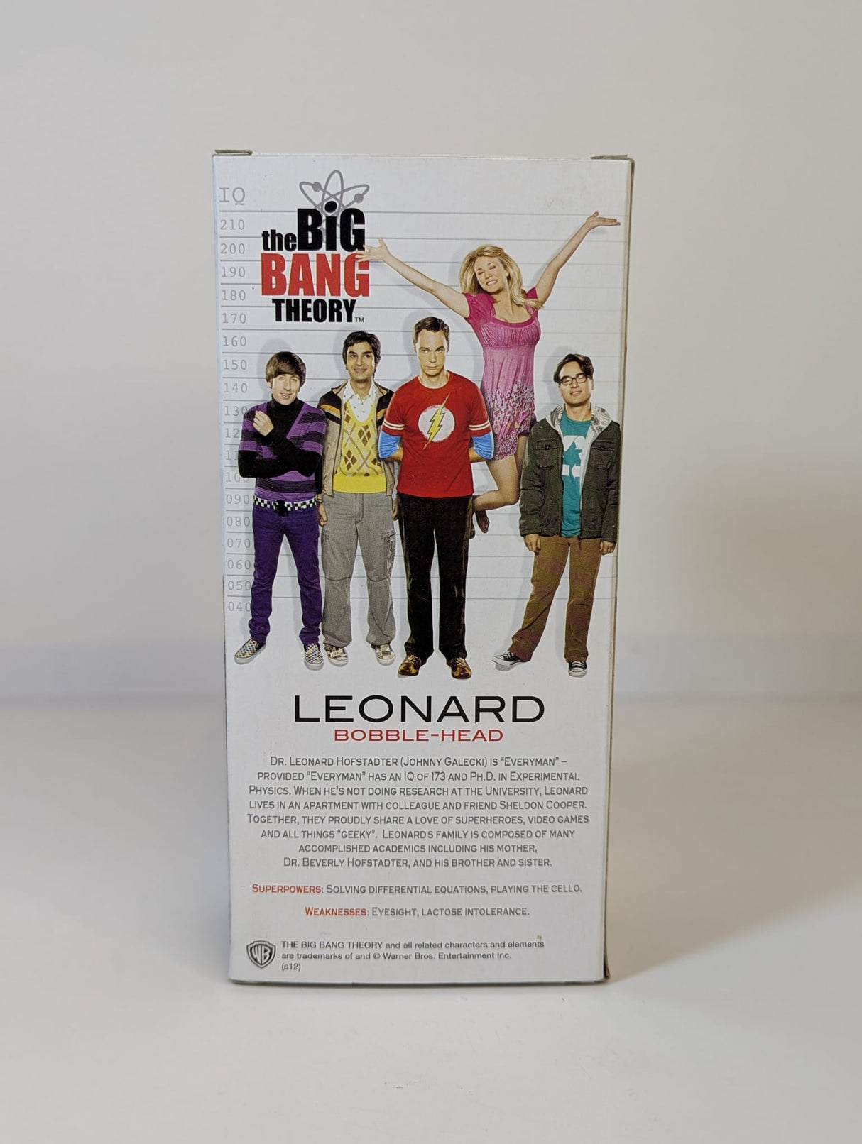 The Big Bang Theory - Leonard (Star Trek Chase) - Funko Wacky Wobbler Bobblehead Figure