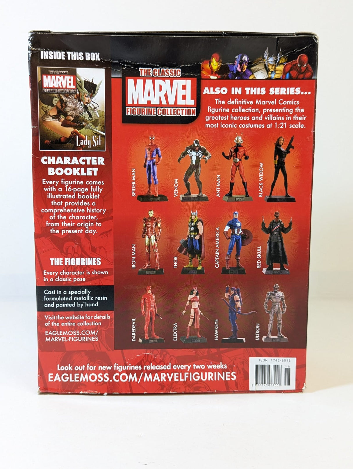 Marvel Lady Sif (Classic) Eaglemoss Collections Metal Figurine