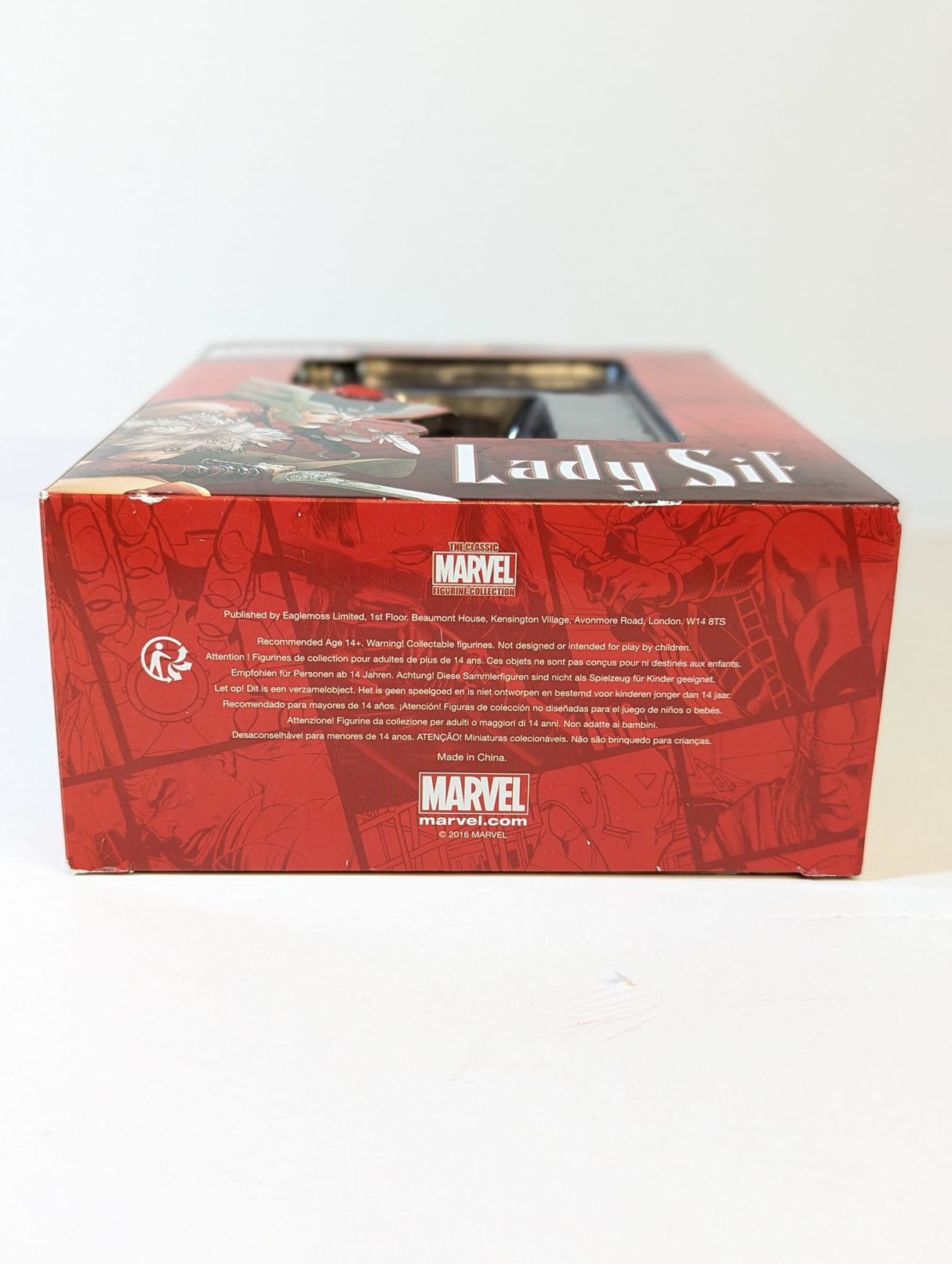 Marvel Lady Sif (Classic) Eaglemoss Collections Metal Figurine