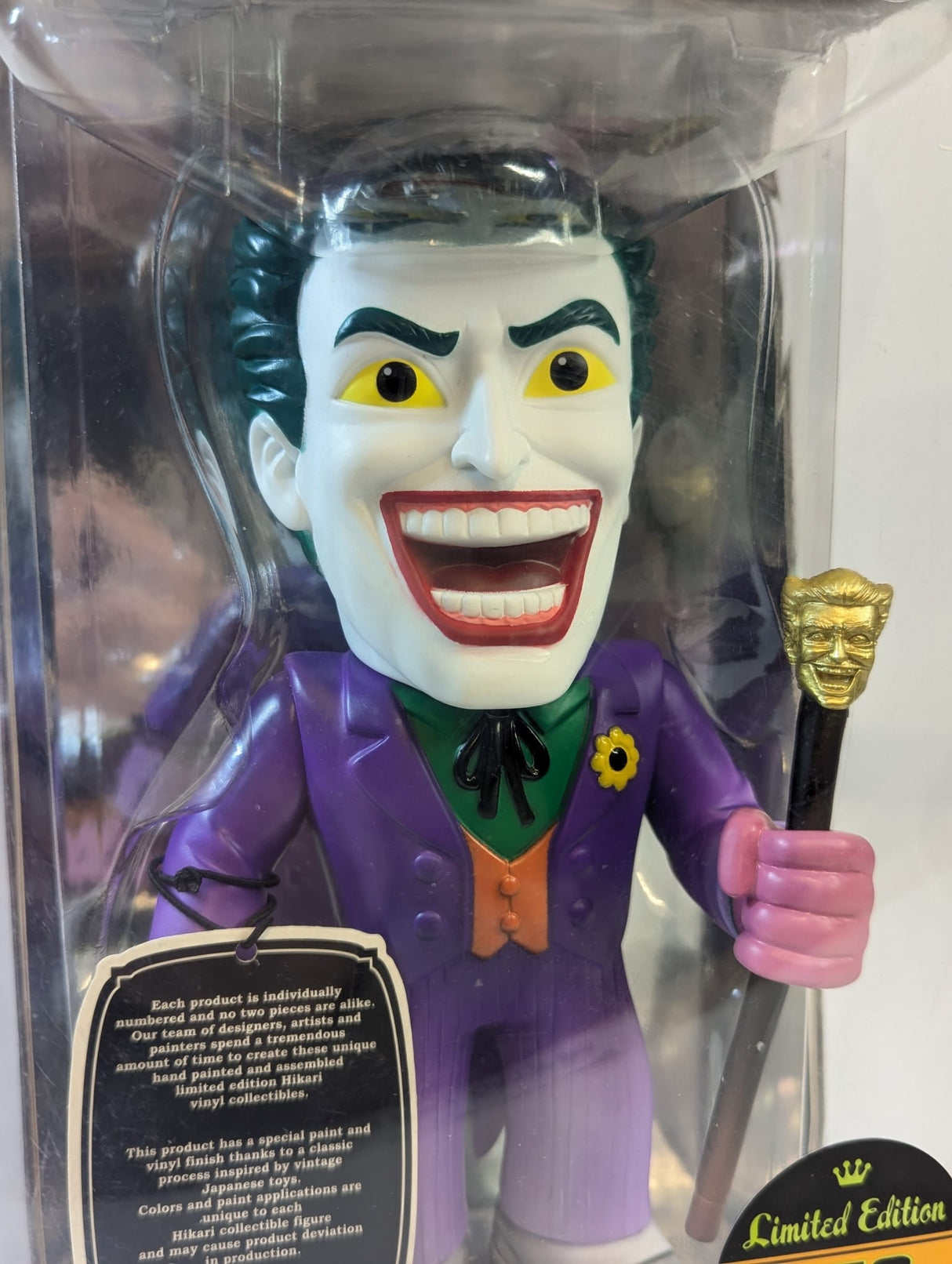 DC Comics - The Joker - Hikari Japanese Vinyl Figure (Limited 750 Pieces)