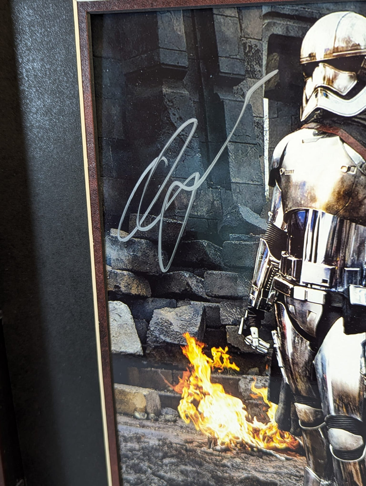 Star Wars Captain Phasma Autographed 8x10 Photo Signed by Gwendoline Christie