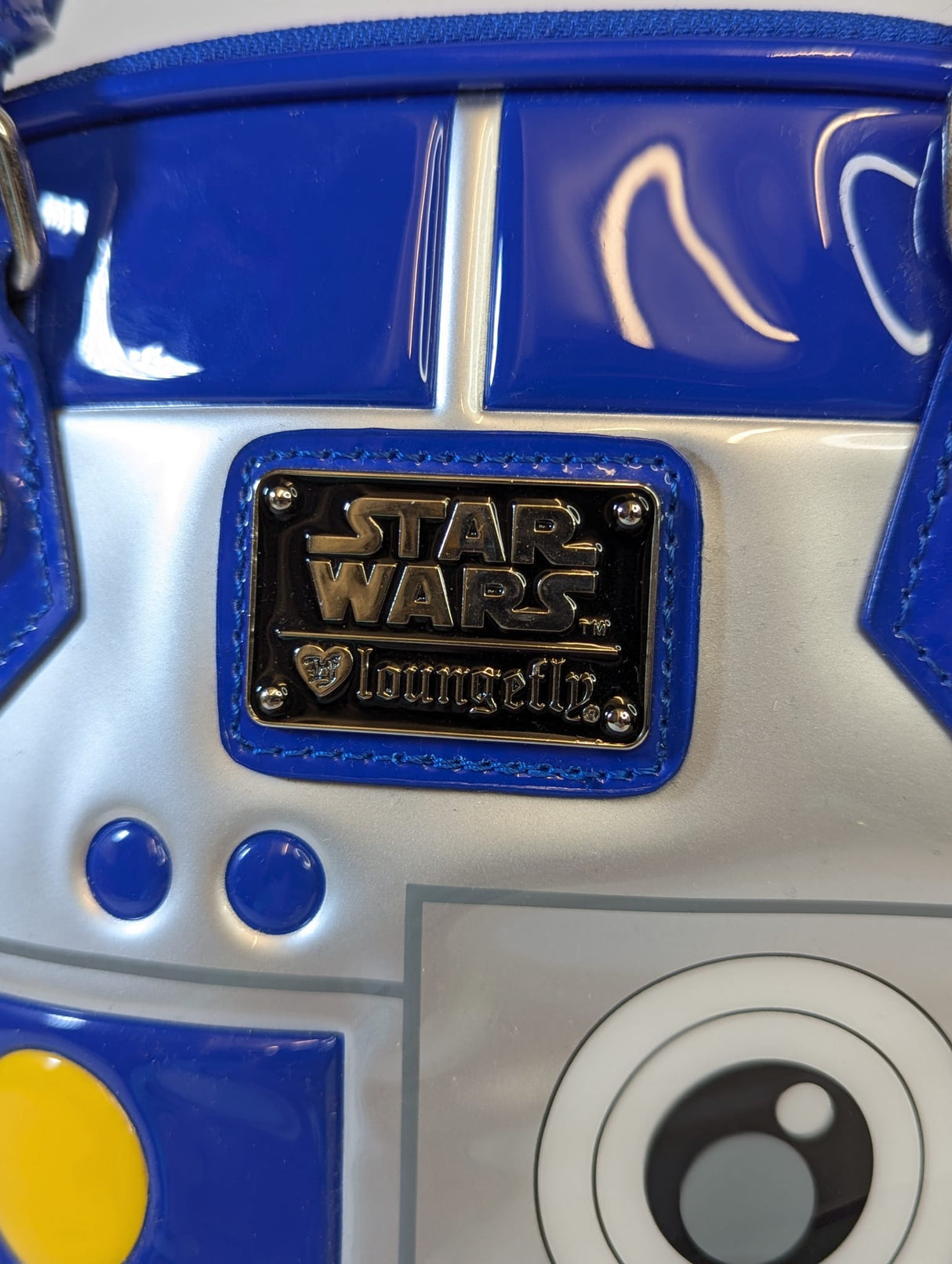 Star Wars R2D2 Loungefly (Original Heart Logo) Mini Dome Handbag