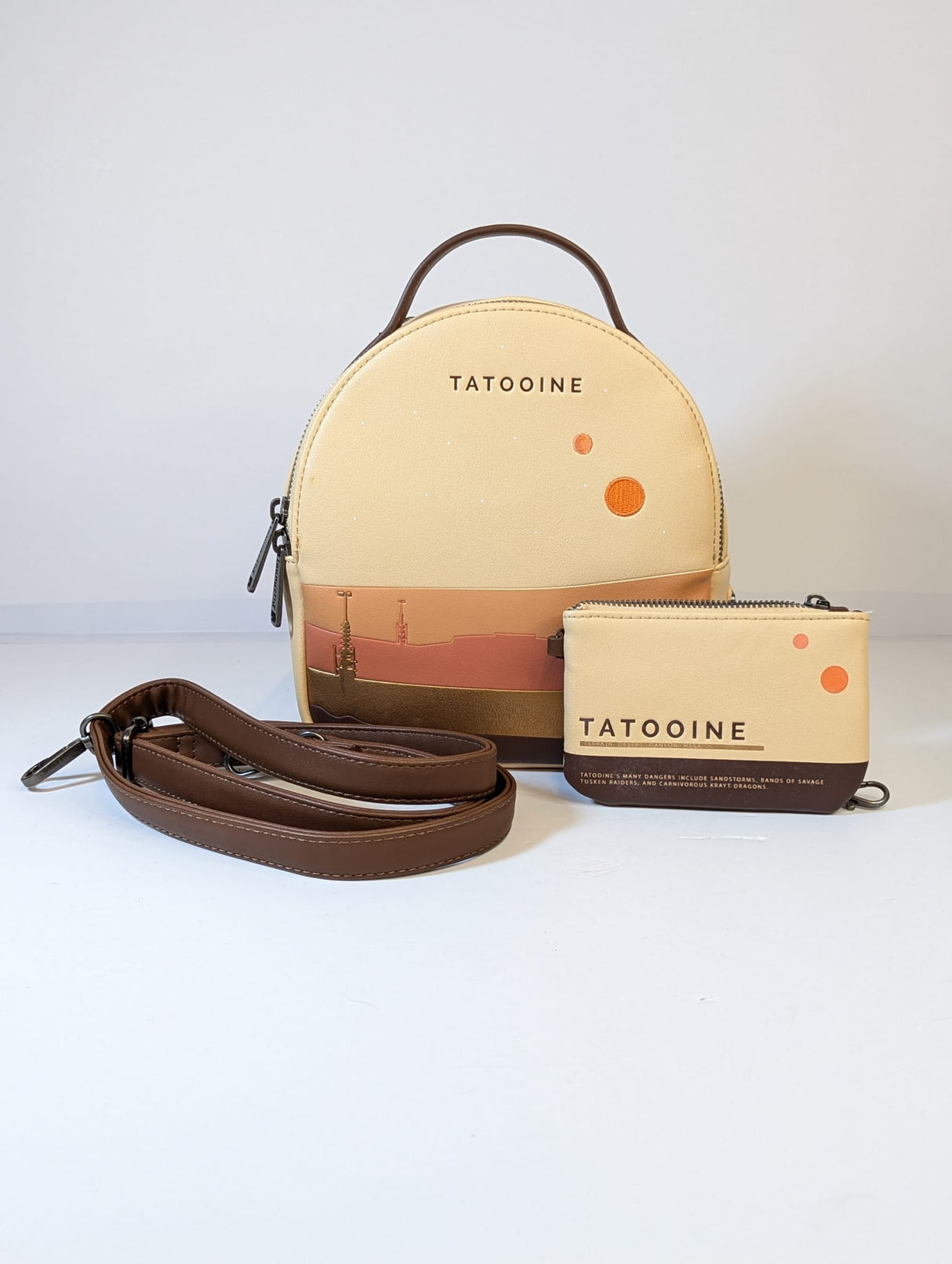 Star Wars - Tatooine Loungefly Mini Shoulder Tote Bag & Purse Set