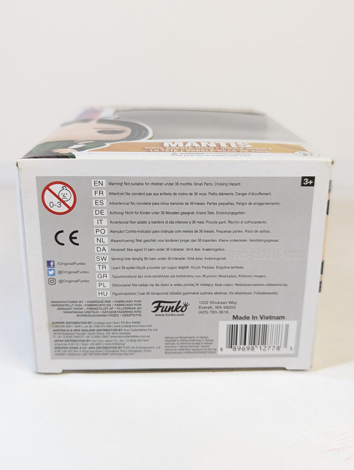 Marvel Guardians of the Galaxy Vol. 2 Mantis Funko Pop! Vinyl Figure #204