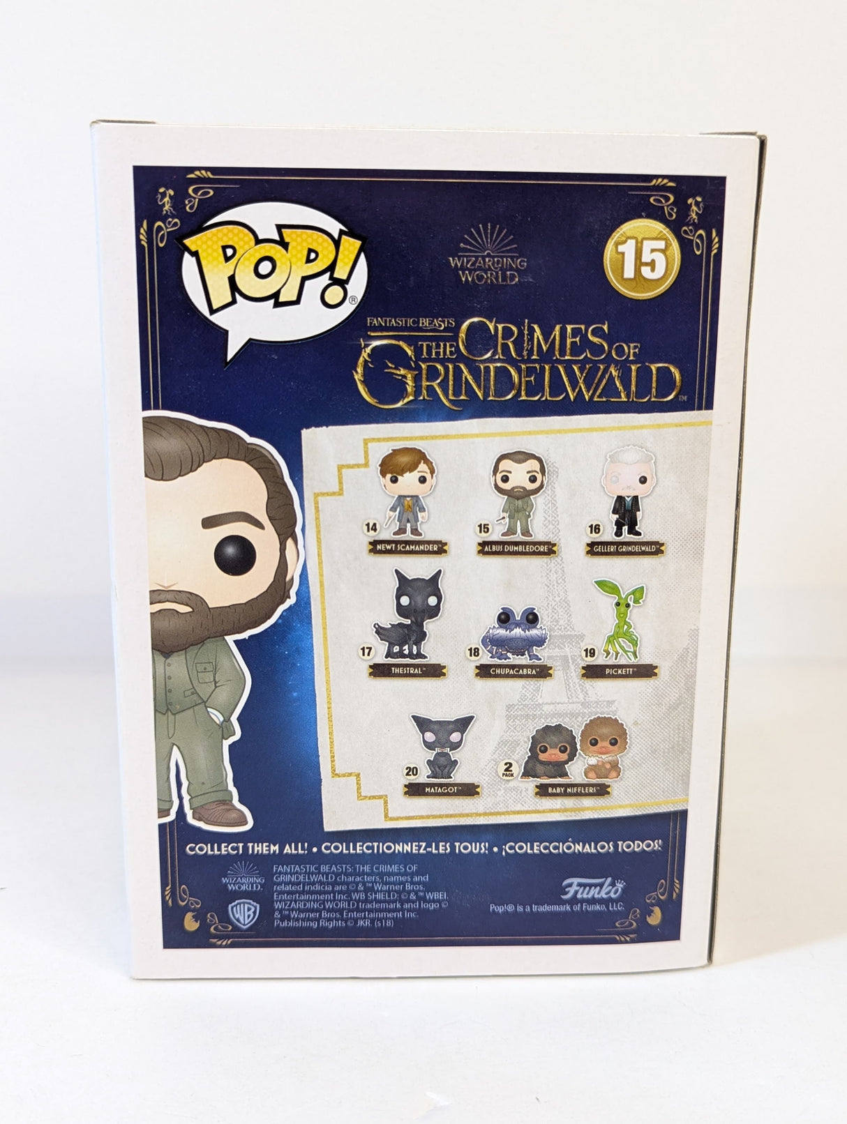 Harry Potter/Fantastic Beasts Albus Dumbledore Funko Pop! Vinyl Figure #15