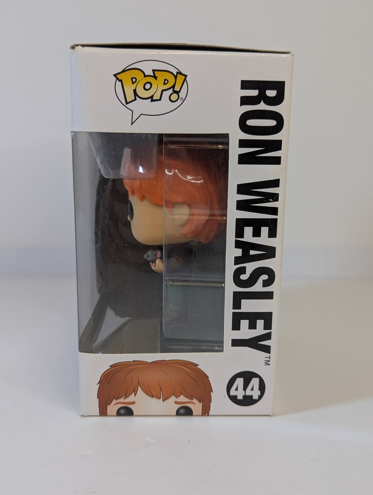 Harry Potter Ron Weasley (With Scabbers) Funko Pop! Vinyl Figure #44