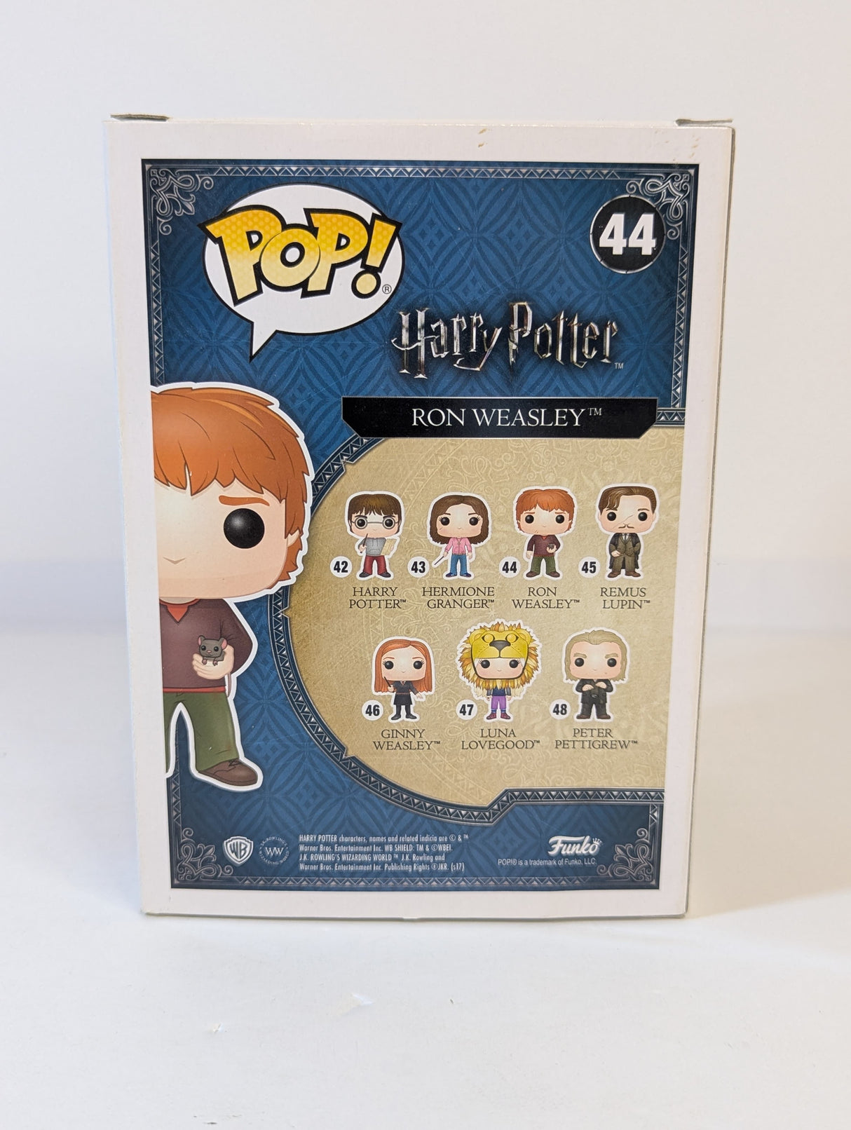 Harry Potter Ron Weasley (With Scabbers) Funko Pop! Vinyl Figure #44