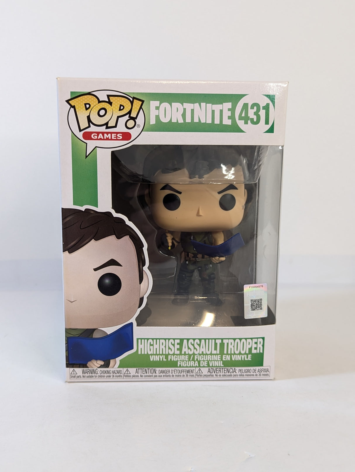 Fortnite Highrise Assault Trooper Funko Pop! Vinyl Figure #431