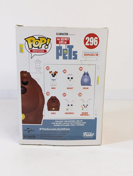 The Secret Life of Pets Duke Funko Pop! Vinyl Figure #296