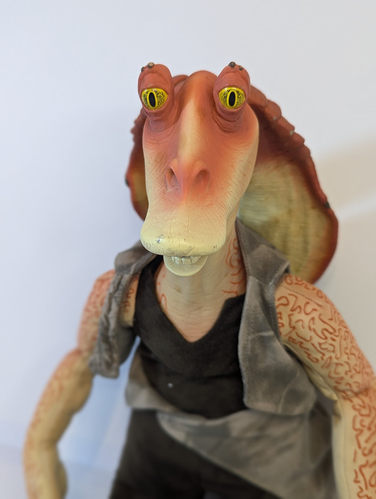 Star Wars Jar Jar Binks 22" Talking Alarm Clock Plush Toy