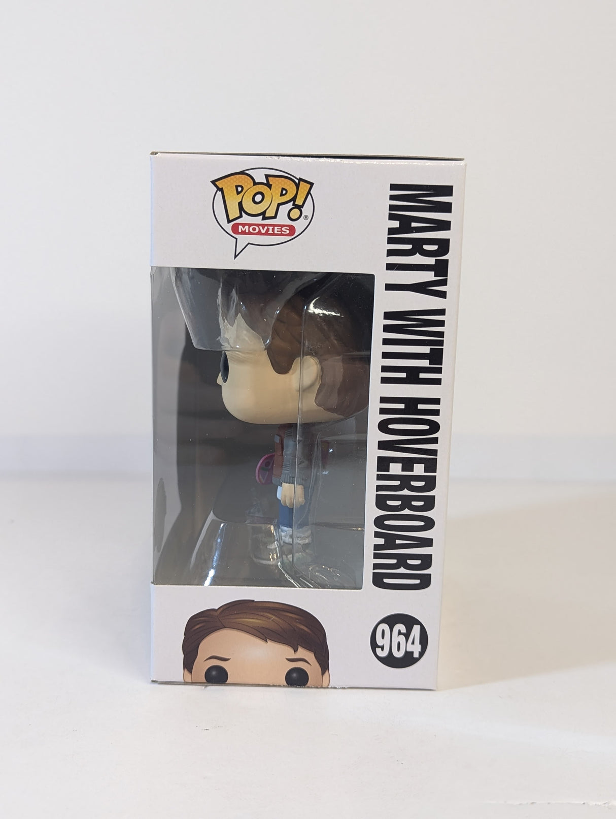 Back to the Future Marty McFly (With Hoverboard) Funko Pop! Vinyl Figure & T-Shirt (Large) Set