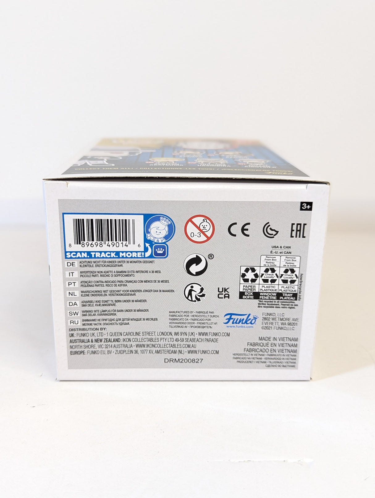 Demon Slayer Muzan Kibutsuji Funko Pop! Vinyl Figure #871 Signed by Greg Chun