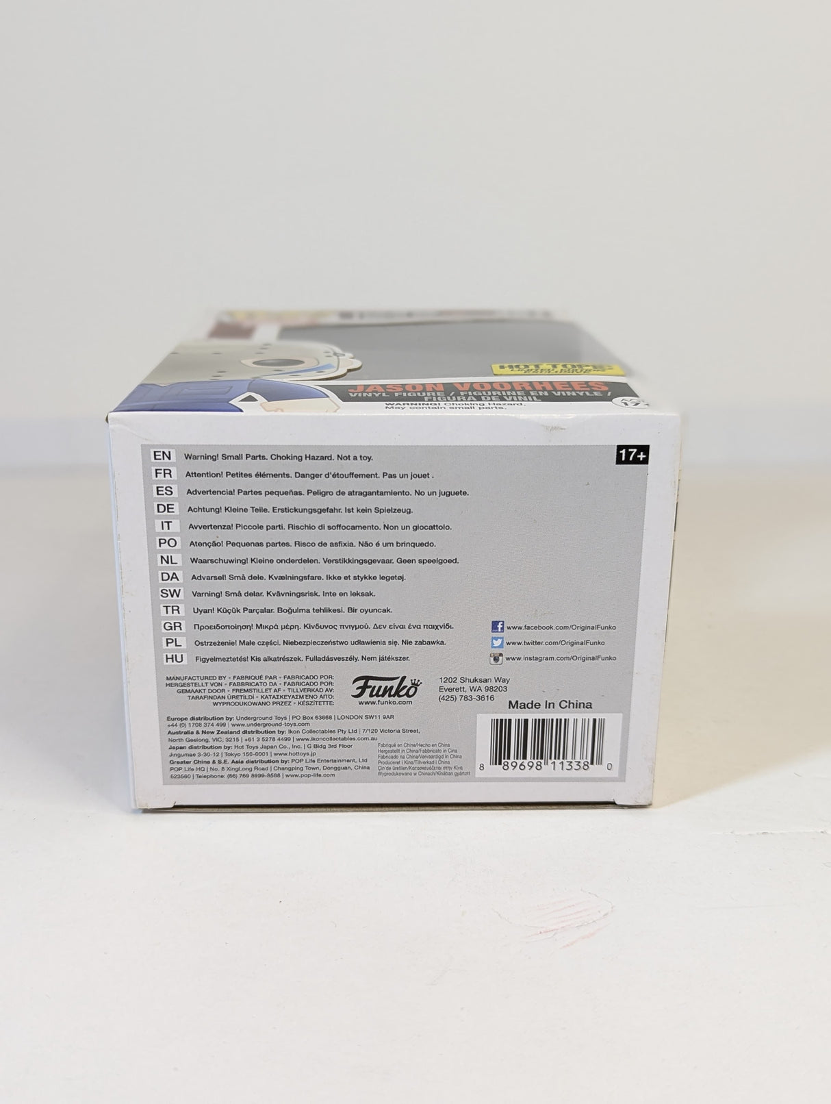 Friday the 13th Jason Voorhees (Hot Topic) Funko Pop! Vinyl Figure #361