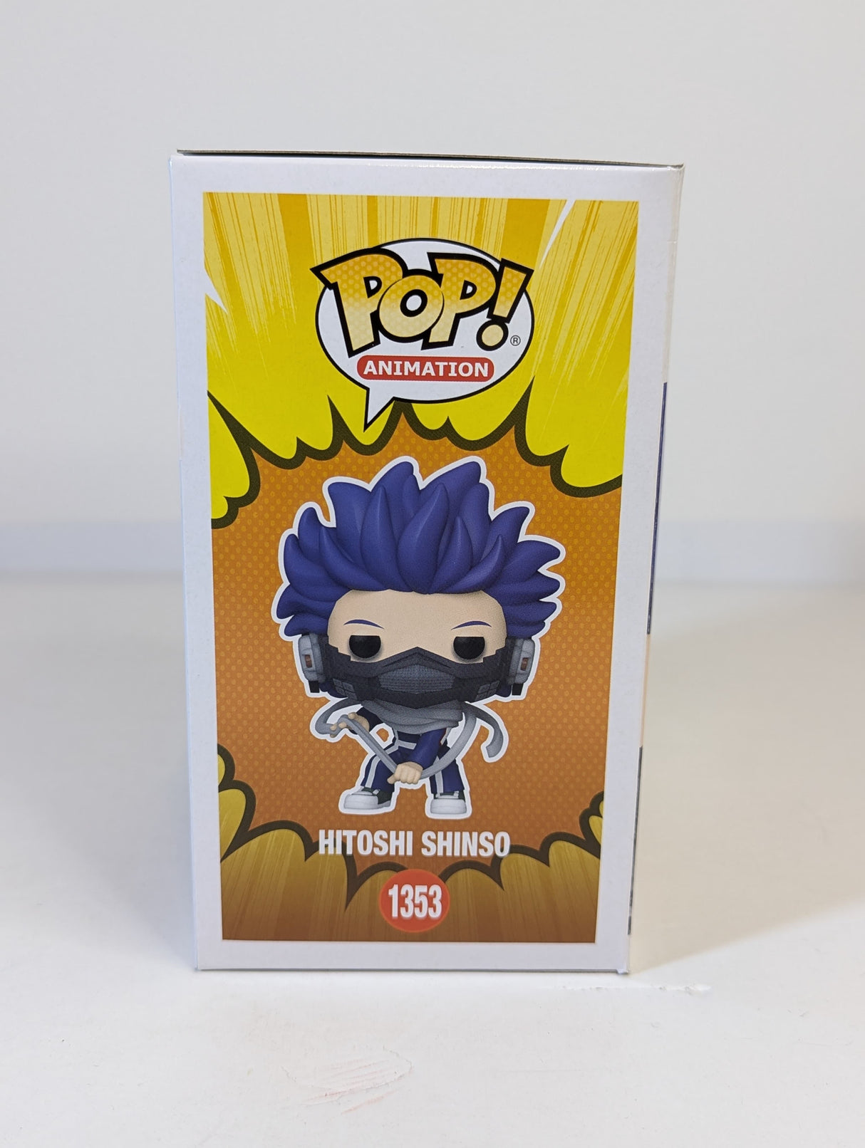 My Hero Academia Hitoshi Shinso Funko Pop! Vinyl Figure #1353 Signed by Jarrod Greene