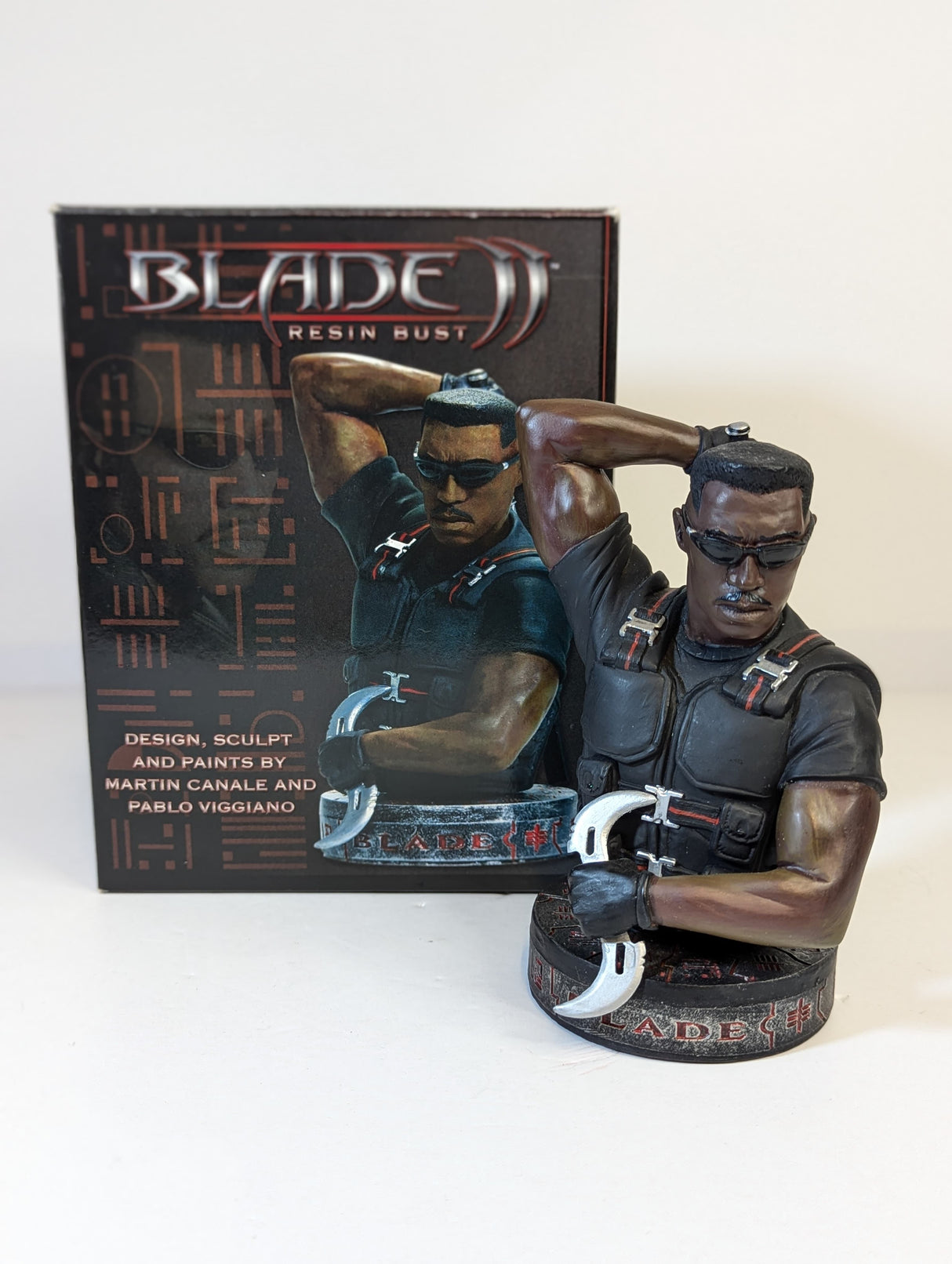 Marvel Blade II 5" Dynamic Forces Limited Edition Resin Bust Statue