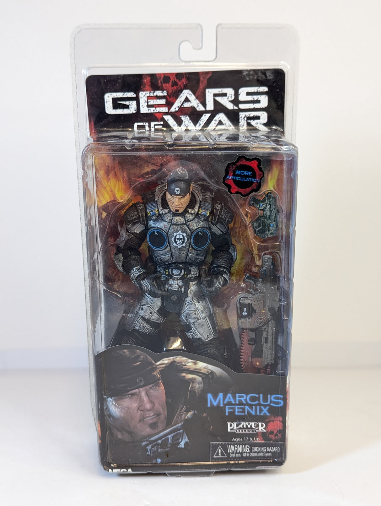 Gears of War Marcus Fenix 7" NECA Player Select Series 1 Action Figure