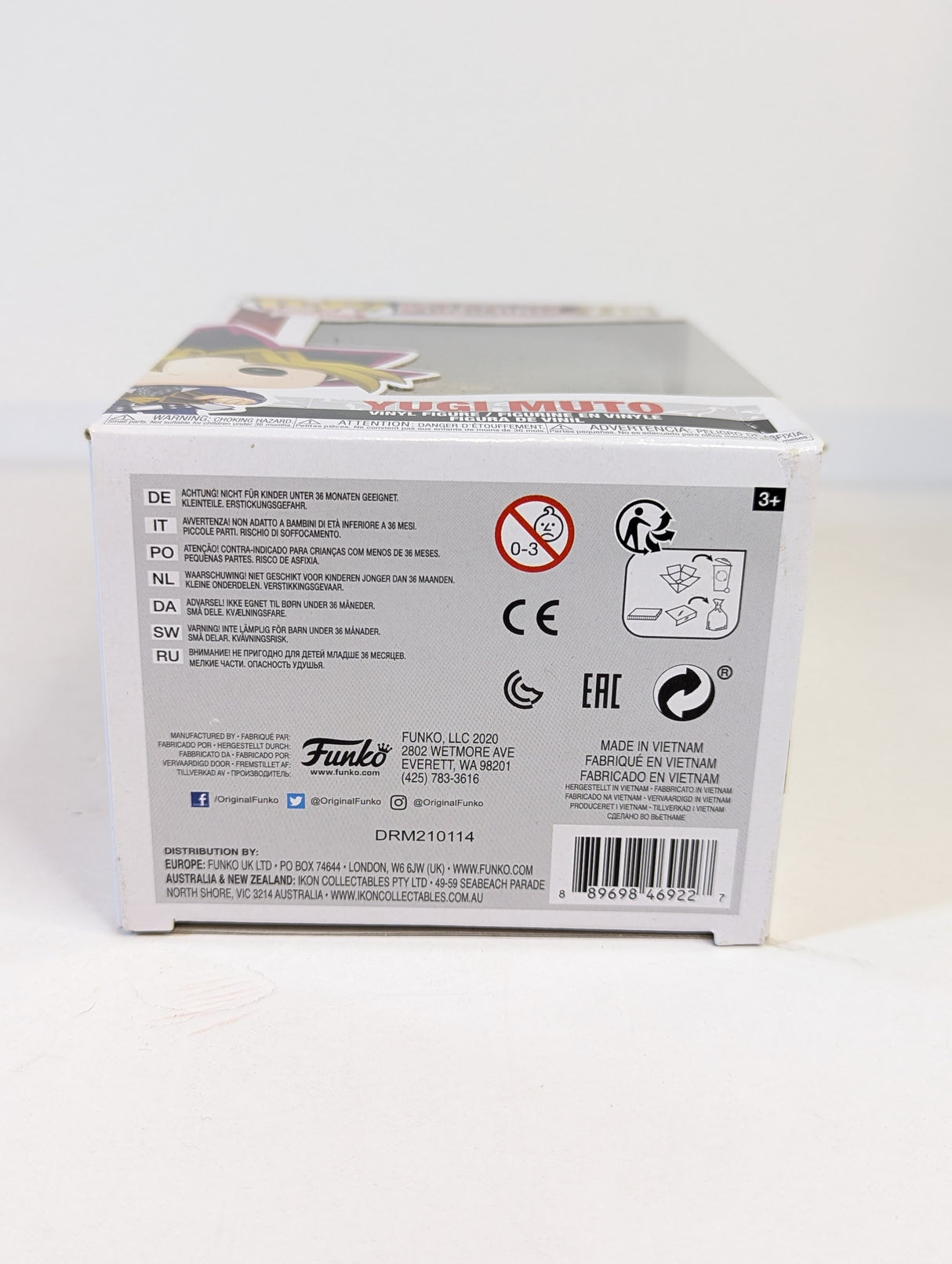 Yu-Gi-Oh! Yugi Muto Funko Pop! Vinyl Figure #715