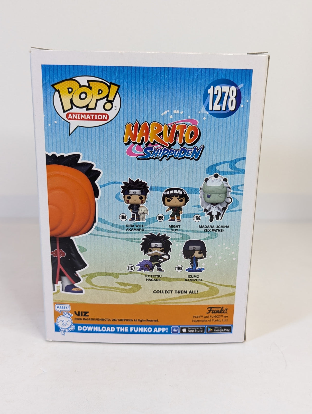 Naruto Shippuden Madara Uchiha (Glow in the Dark) Funko Pop! Vinyl Figure #1278