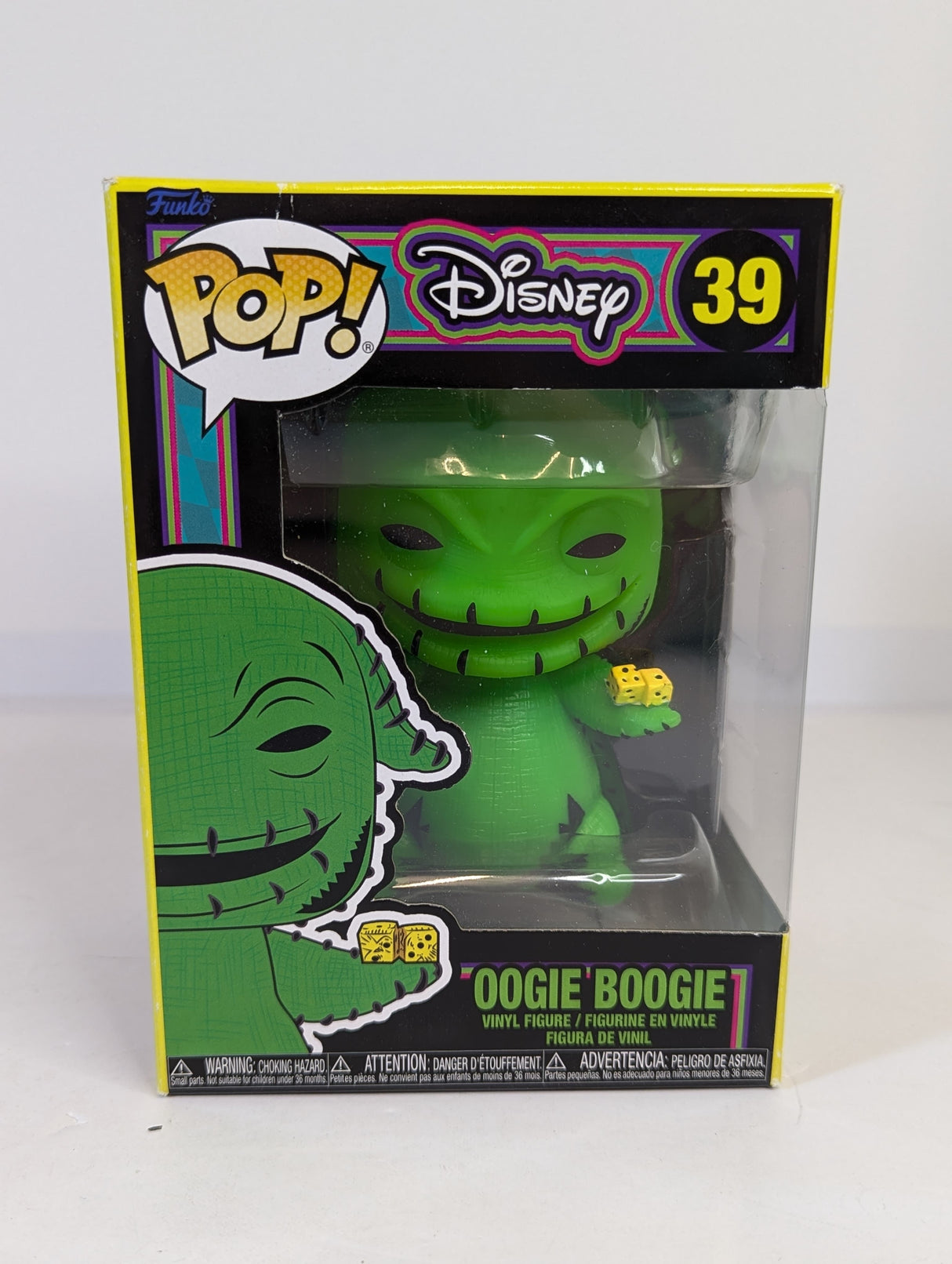 The Nightmare Before Christmas Oogie Boogie (Blacklight) Funko Pop! Vinyl Figure #39