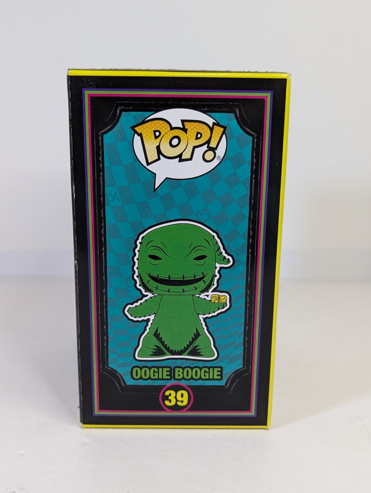 The Nightmare Before Christmas Oogie Boogie (Blacklight) Funko Pop! Vinyl Figure #39