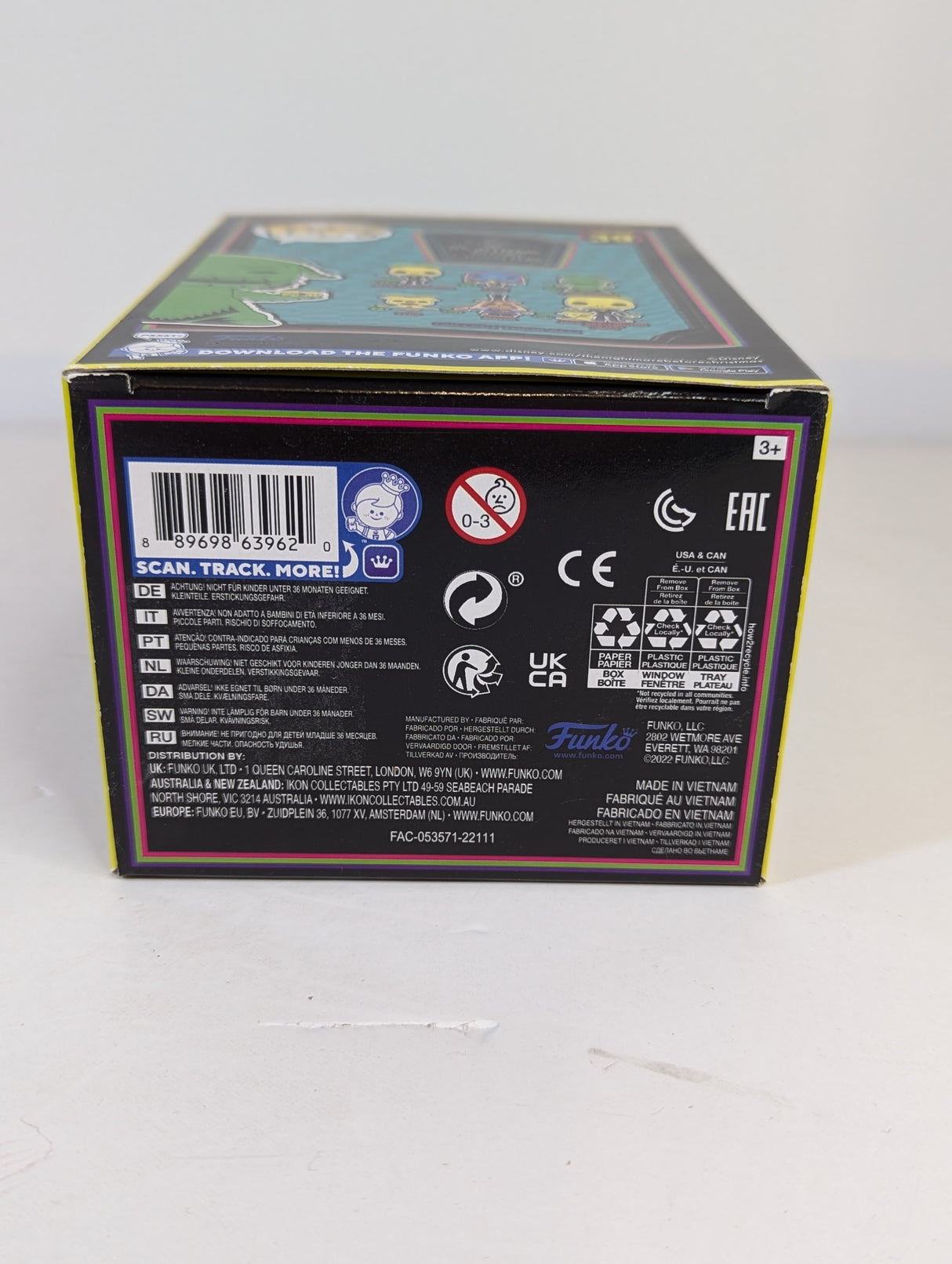 The Nightmare Before Christmas Oogie Boogie (Blacklight) Funko Pop! Vinyl Figure #39