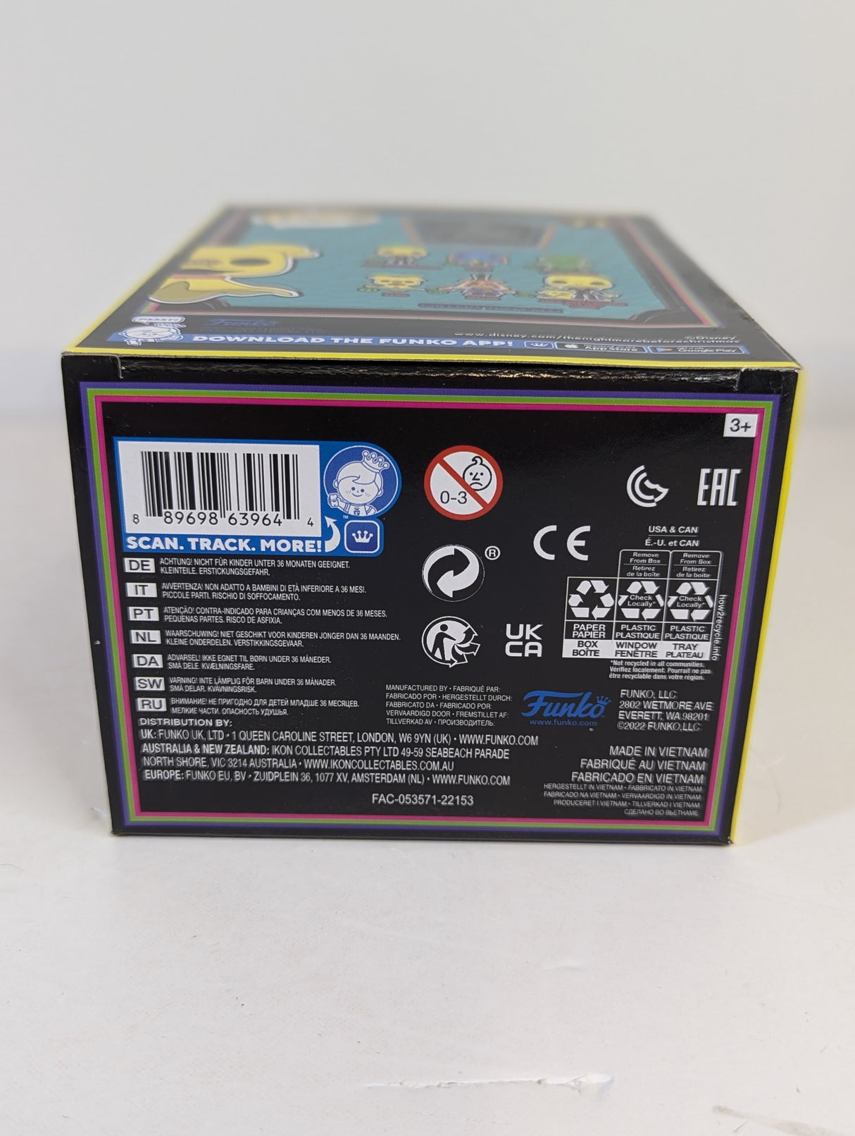 The Nightmare Before Christmas Zero (Blacklight) Funko Pop! Vinyl Figure #71