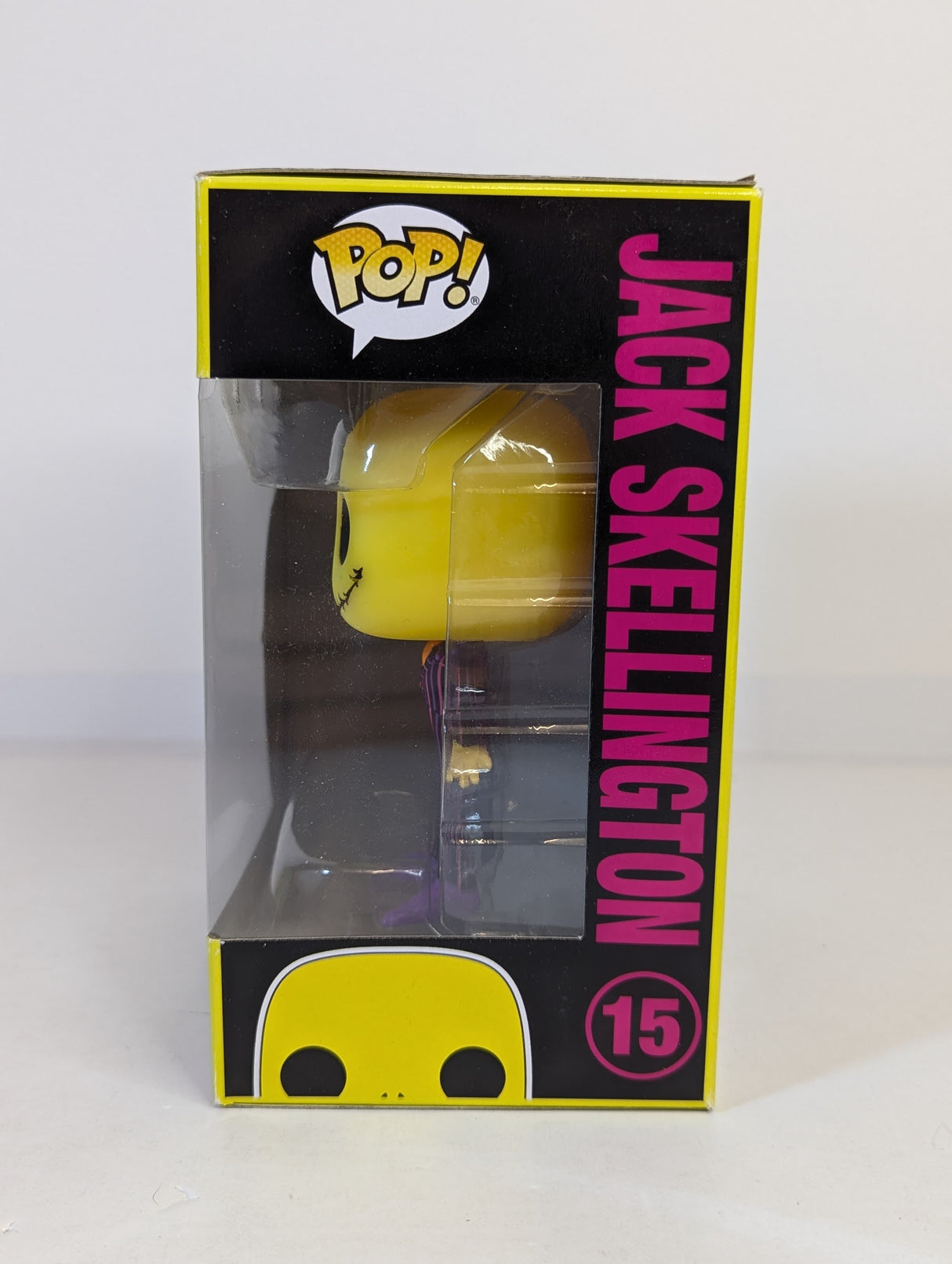 The Nightmare Before Christmas Jack Skellington (Blacklight) Funko Pop! Vinyl Figure #15