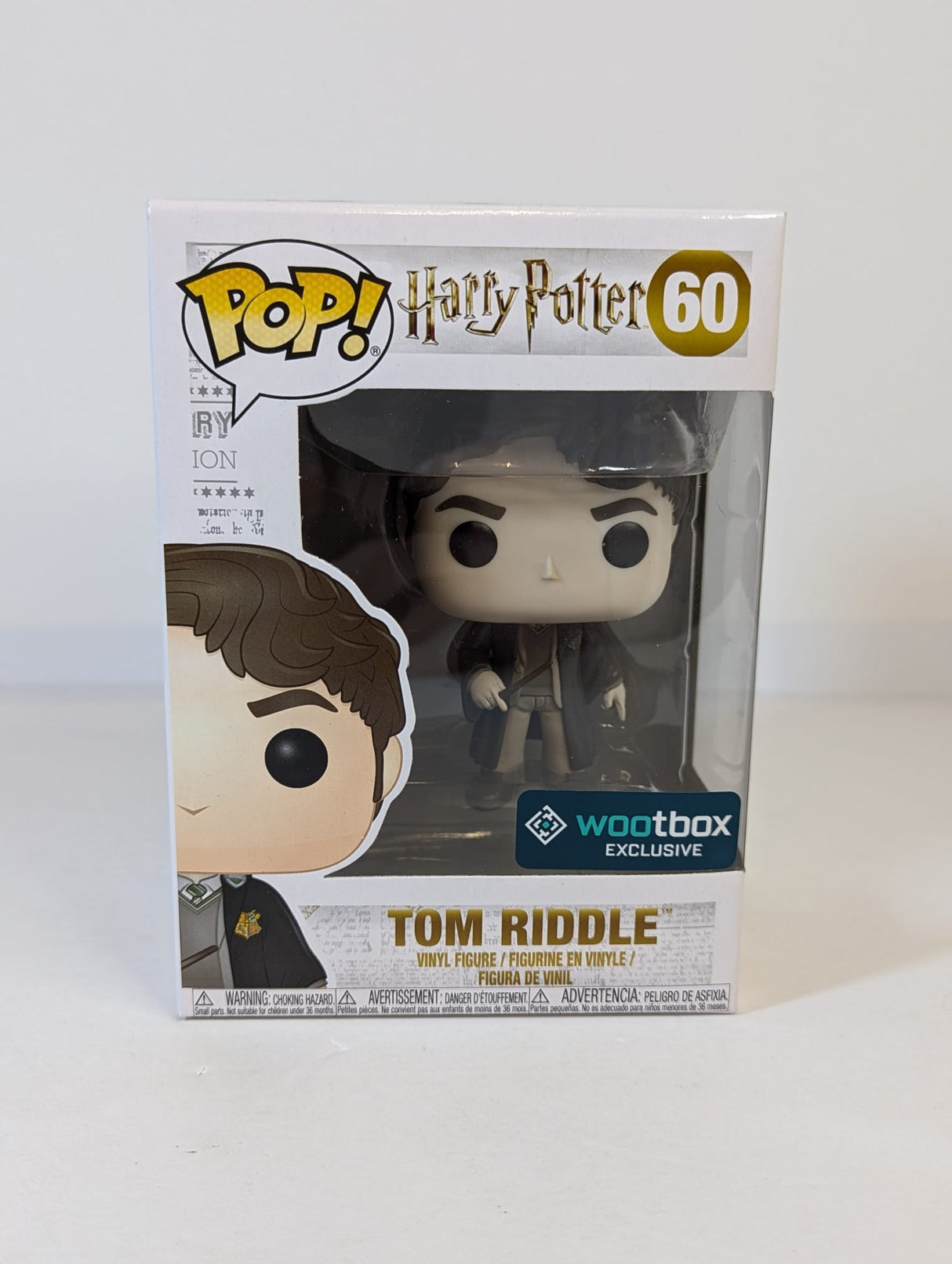 Harry Potter Tom Riddle (Sepia) (Wootbox Exclusive) Funko Pop! Vinyl Figure #60
