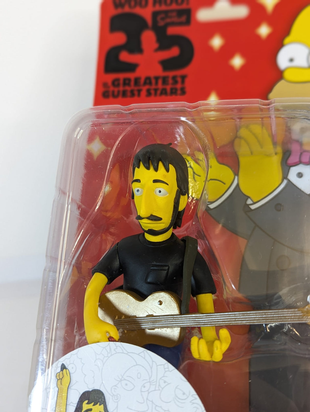 The Simpsons 25th Anniversary Pete Townshend (The Who) 5" NECA Action Figure