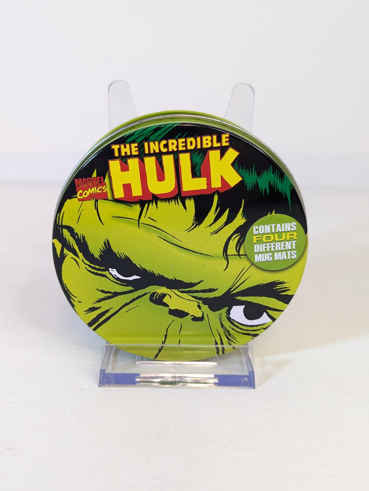 Marvel The Incredible Hulk Set of 4 Metallic Coasters