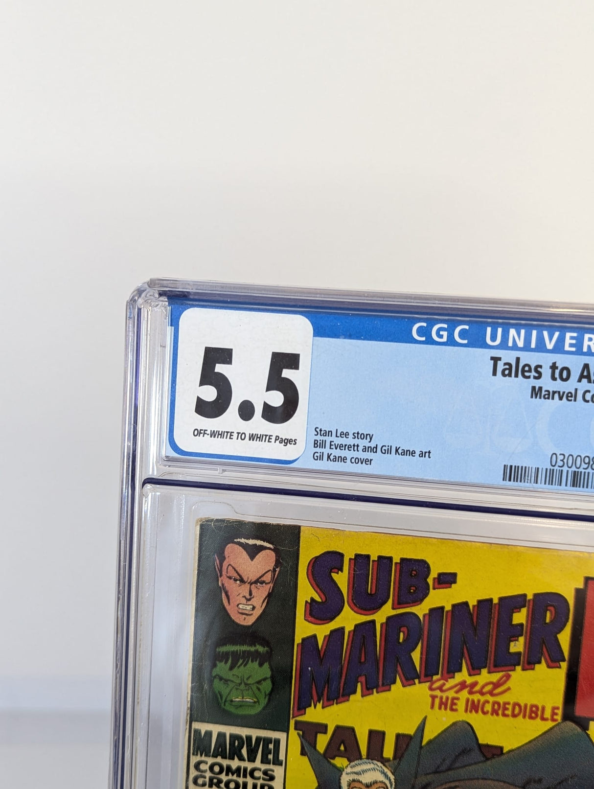 Marvel Comics Tales to Astonish #89 CGC Graded 5.5
