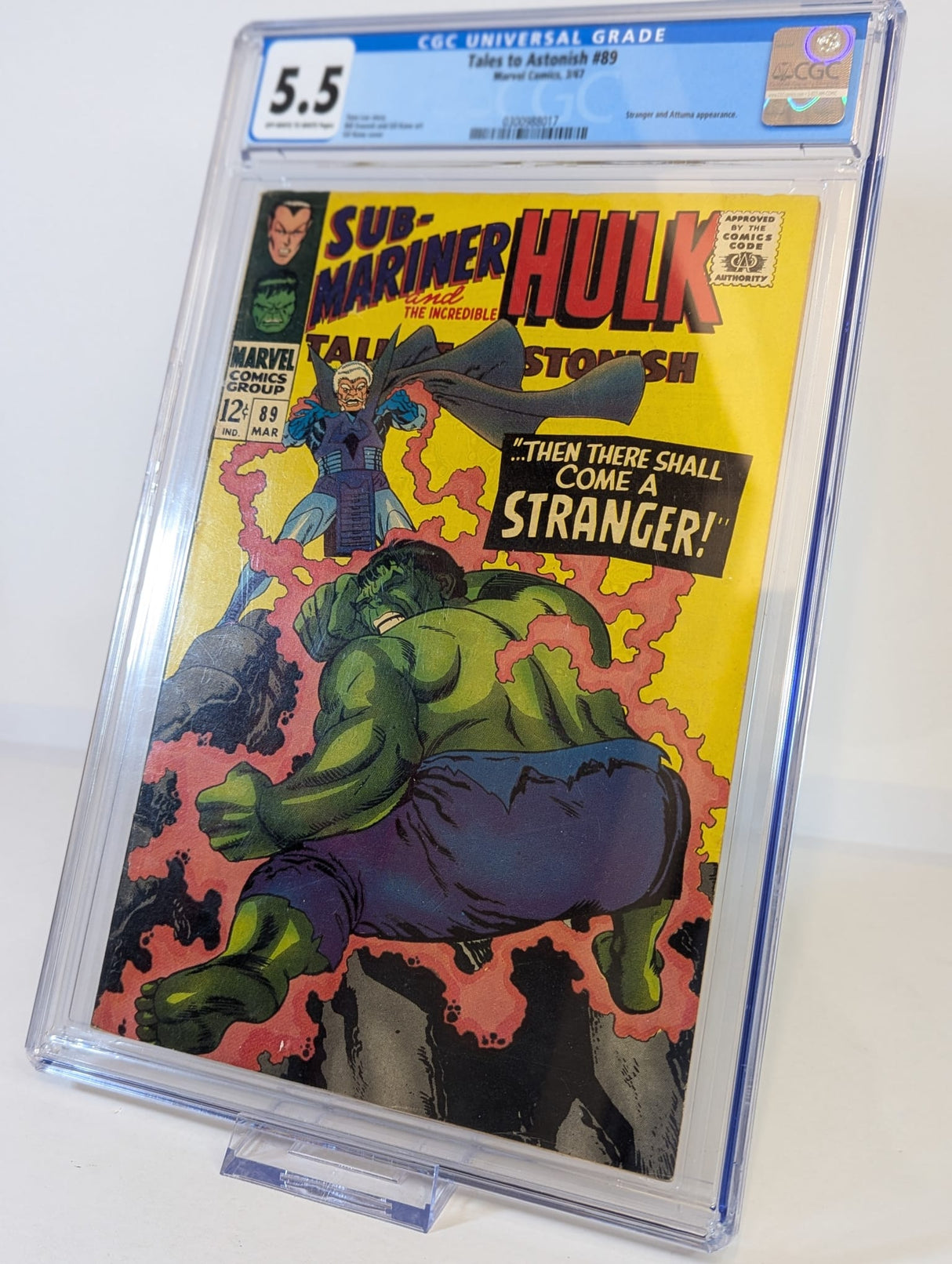 Marvel Comics Tales to Astonish #89 CGC Graded 5.5