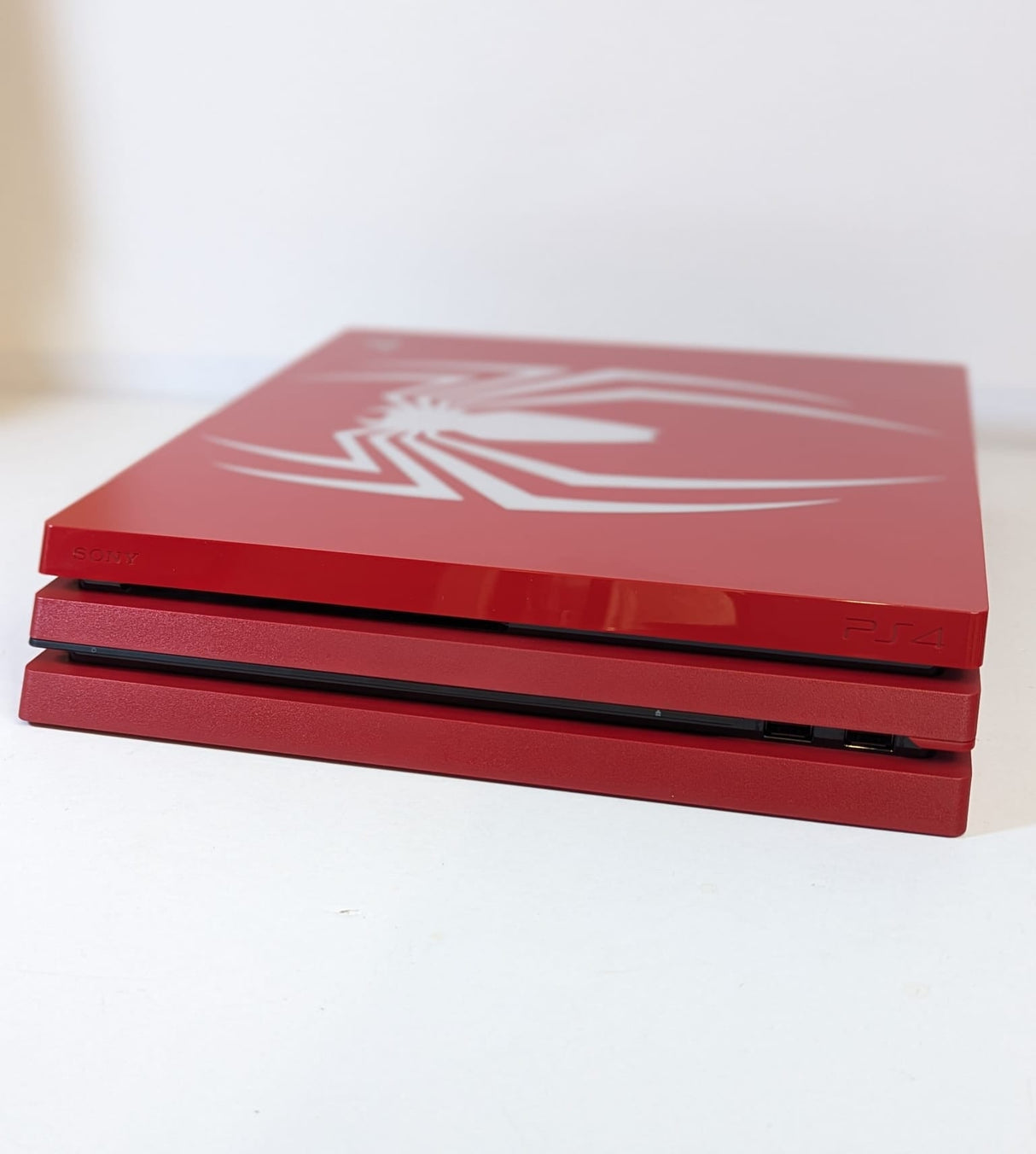 Marvel Spider-Man PS4 Pro 1TB Limited Edition Console (With Box, Game & Controller)