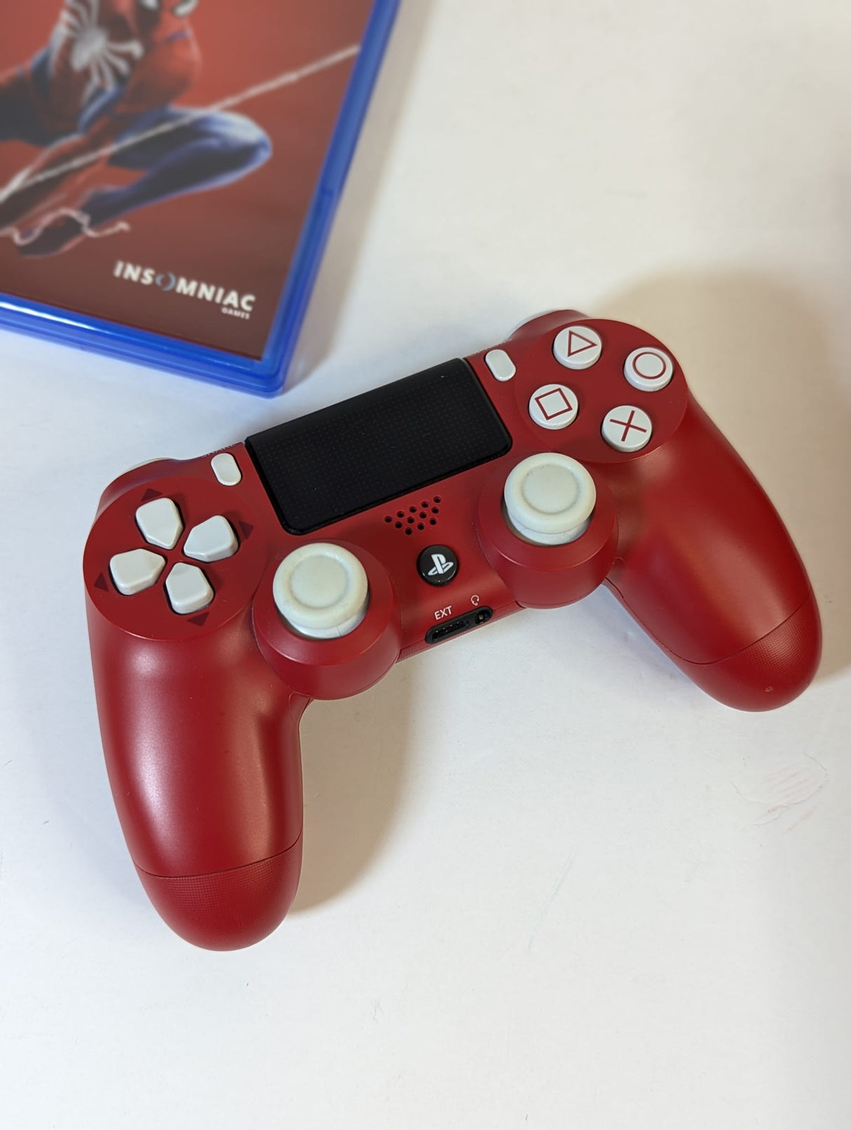 Marvel Spider-Man PS4 Pro 1TB Limited Edition Console (With Box, Game & Controller)