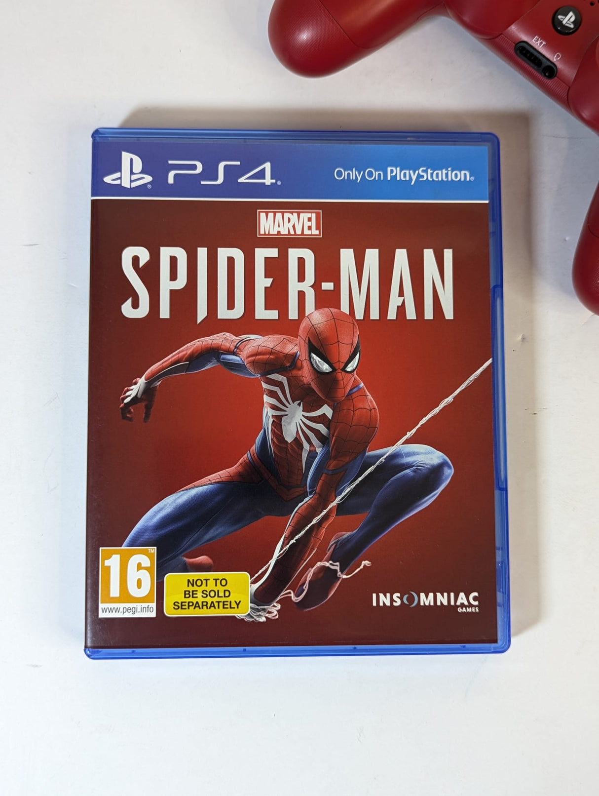 Marvel Spider-Man PS4 Pro 1TB Limited Edition Console (With Box, Game & Controller)