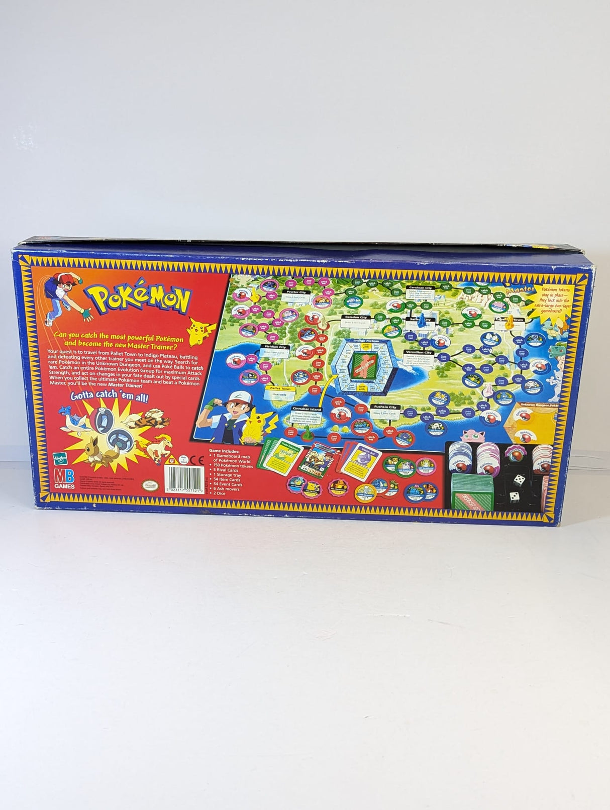 Pokemon Master Trainer MB Games/Hasbro Board Game