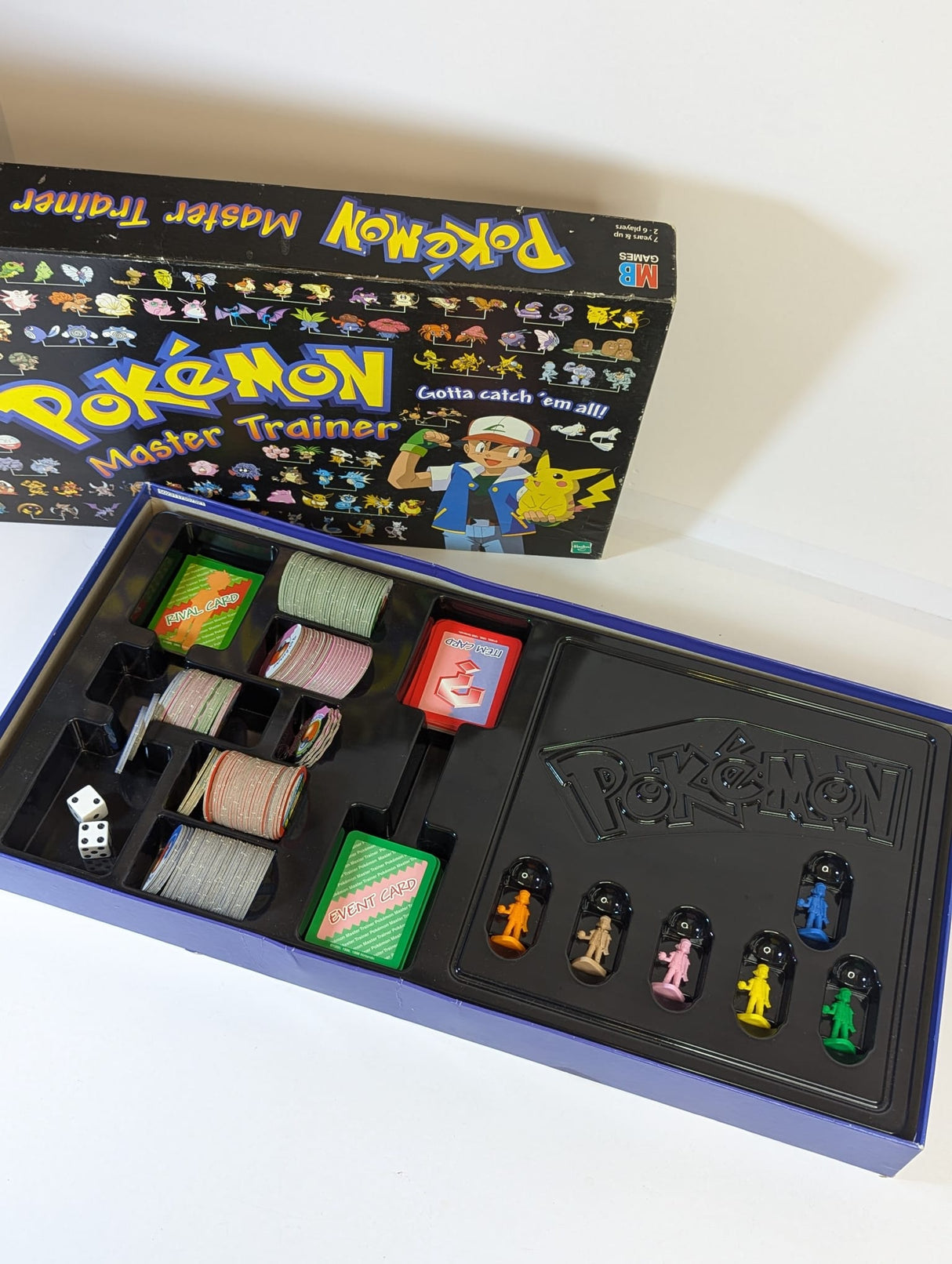 Pokemon Master Trainer MB Games/Hasbro Board Game