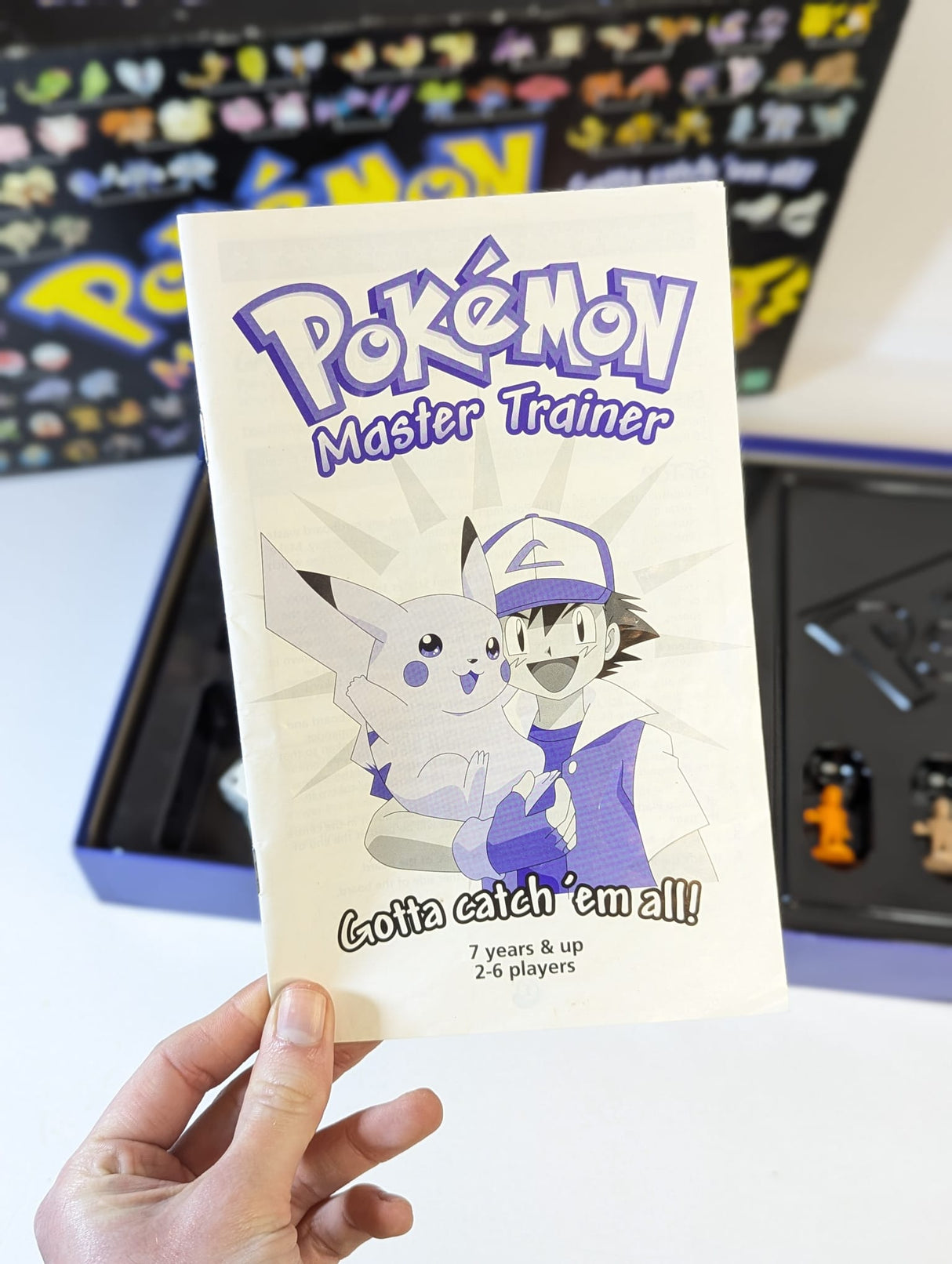 Pokemon Master Trainer MB Games/Hasbro Board Game