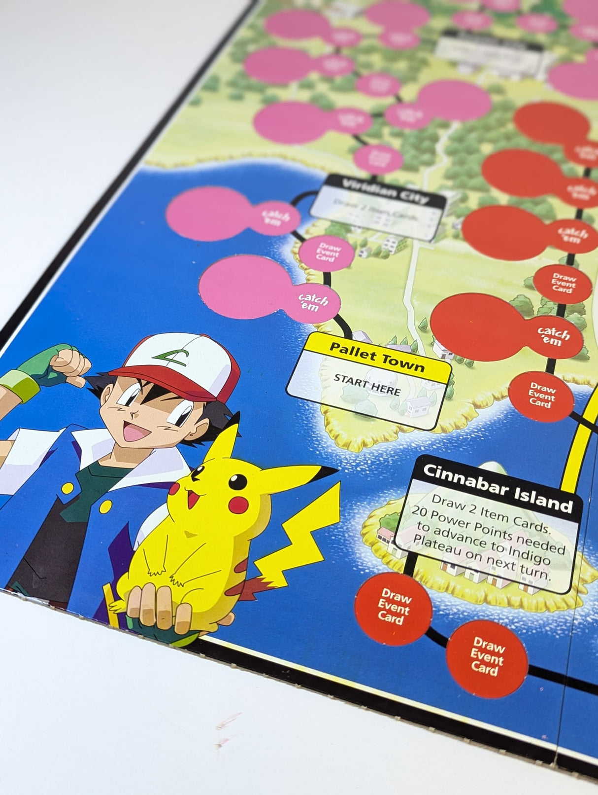 Pokemon Master Trainer MB Games/Hasbro Board Game