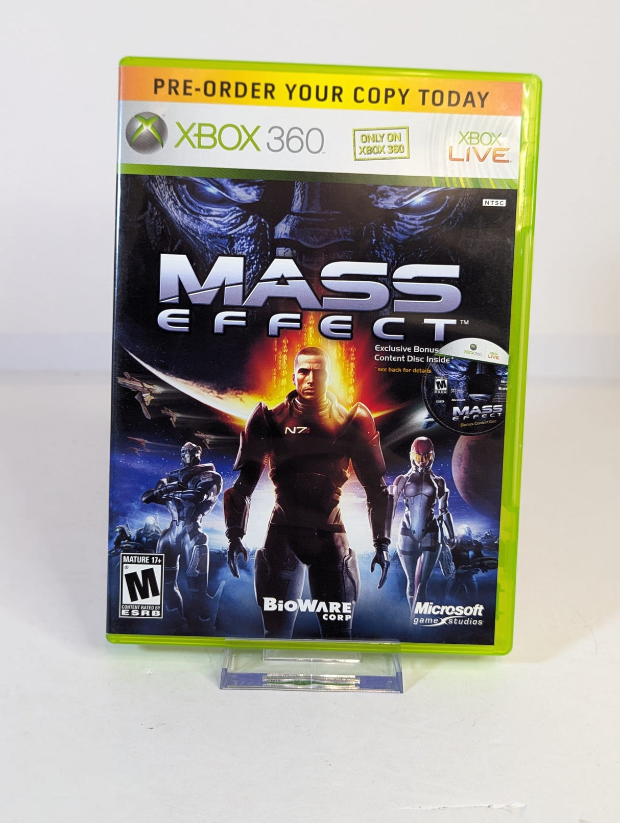 Mass Effect Pre-Order Exclusive Bonus Content Disc Xbox 360 (NTSC)