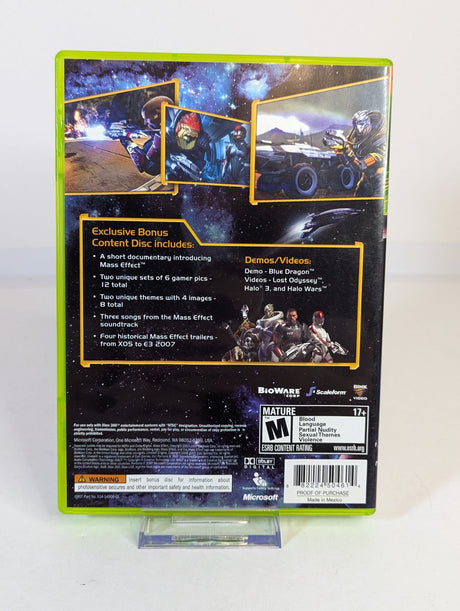 Mass Effect Pre-Order Exclusive Bonus Content Disc Xbox 360 (NTSC)