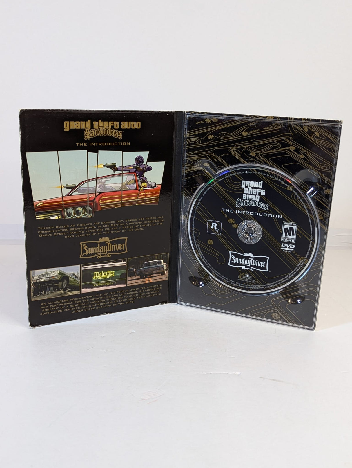 Grand Theft Auto San Andreas The Introduction & Sunday Driver Documentary DVD