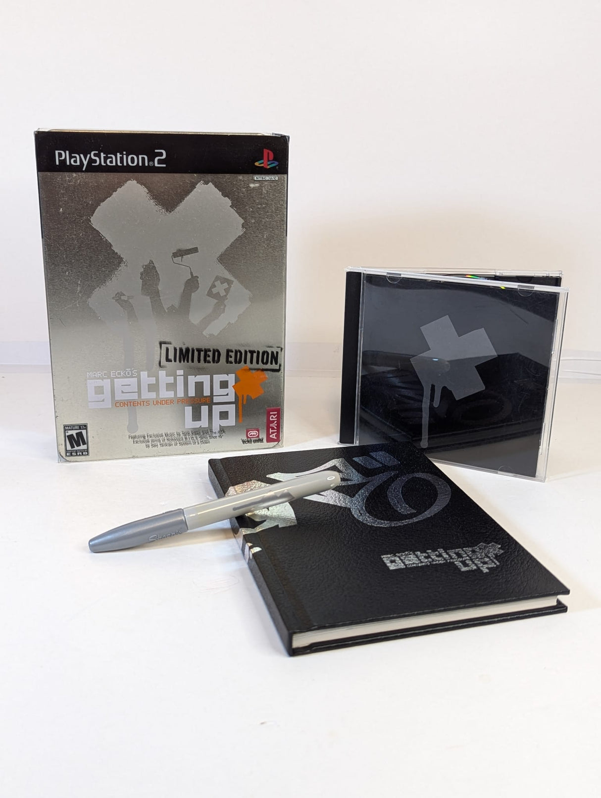 Marc Ecko's Getting Up: Contents Under Pressure Limited Edition PS2 (Incomplete)