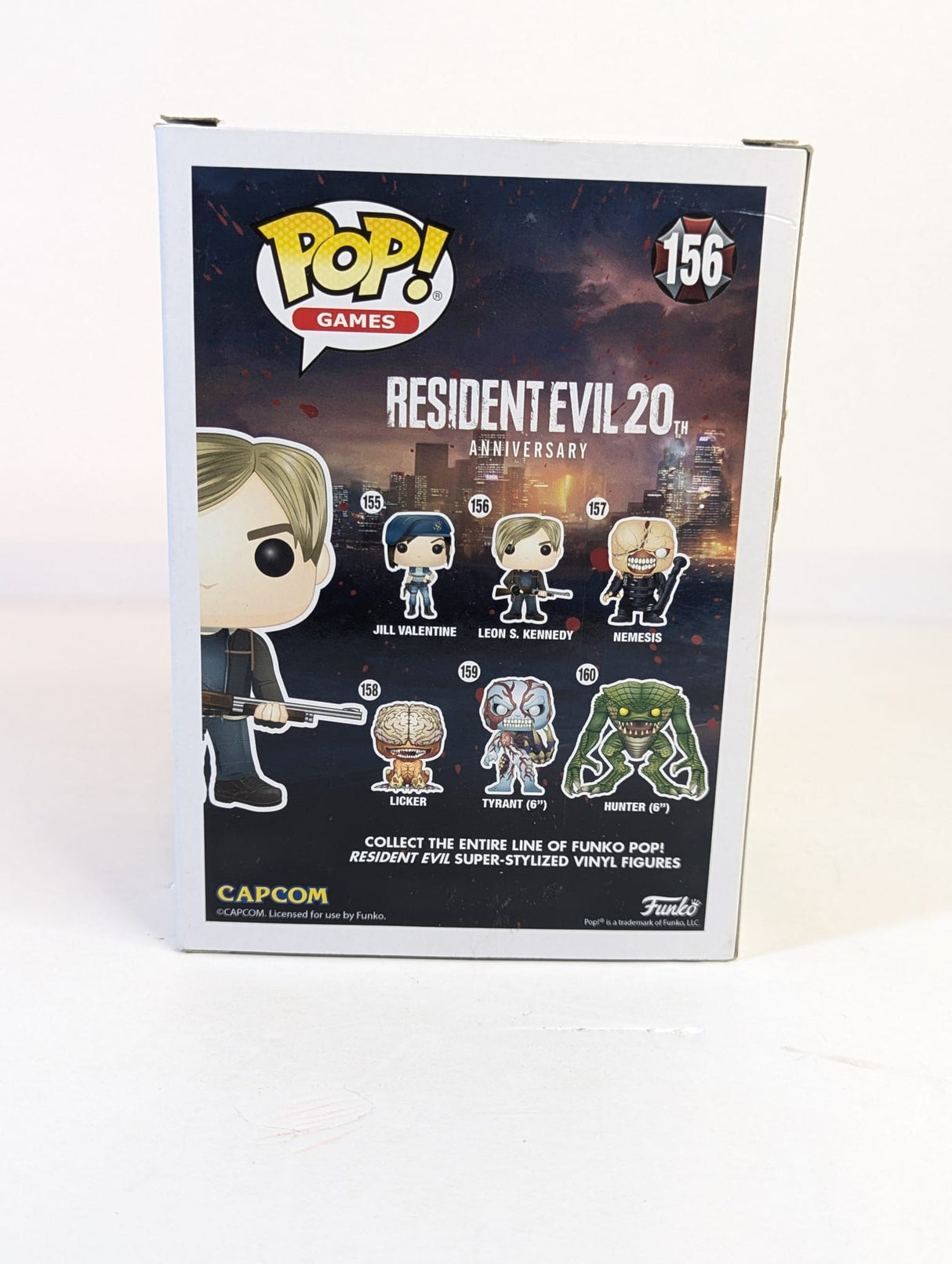 Resident Evil Leon S. Kennedy Funko Pop! Vinyl Figure #156