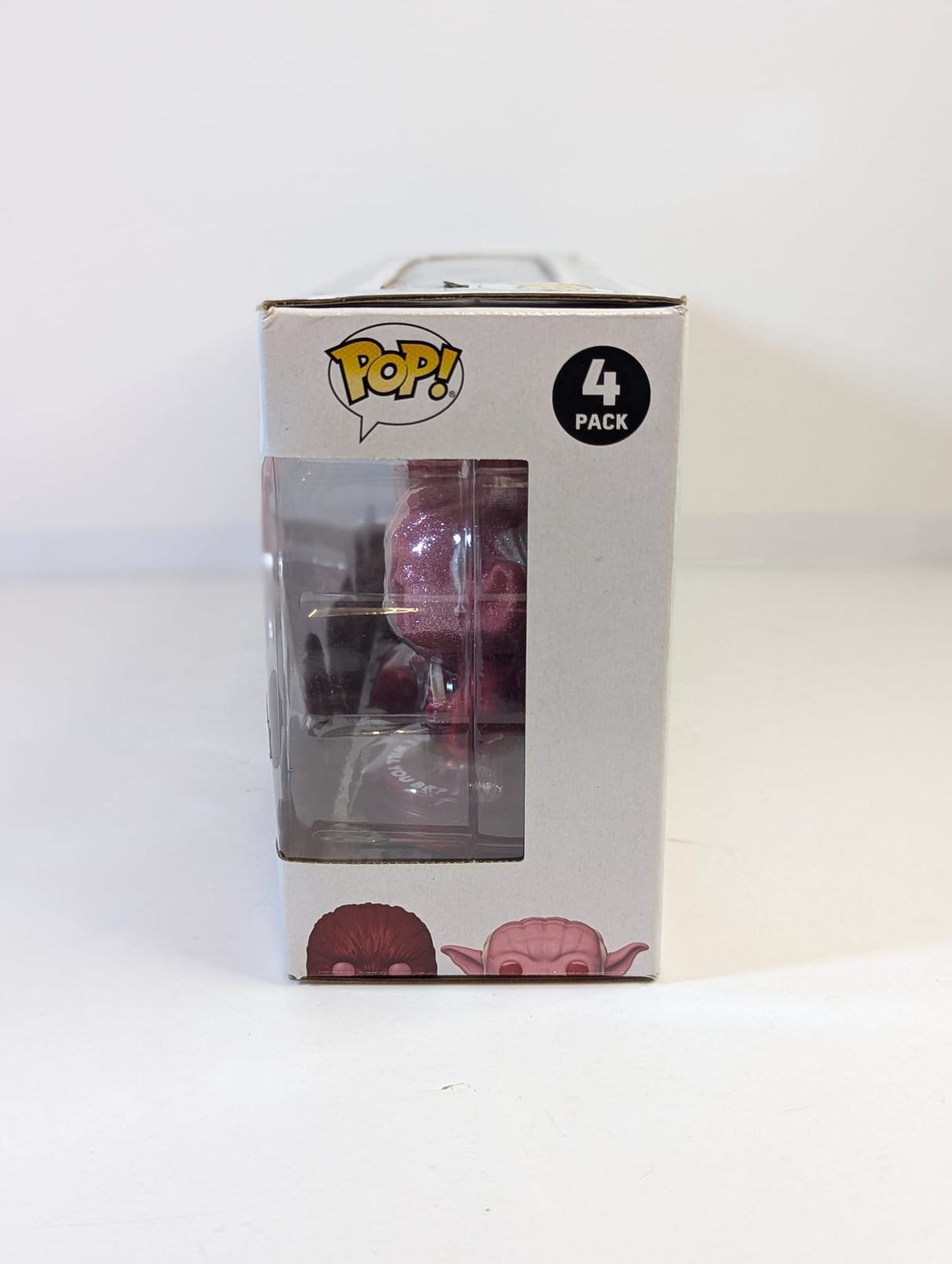 Star Wars Darth Vader, Stormtrooper, Chewbacca & Yoda (Diamond Collection) (Valentine's Edition) Funko Pop! Vinyl Figure 4-Pack